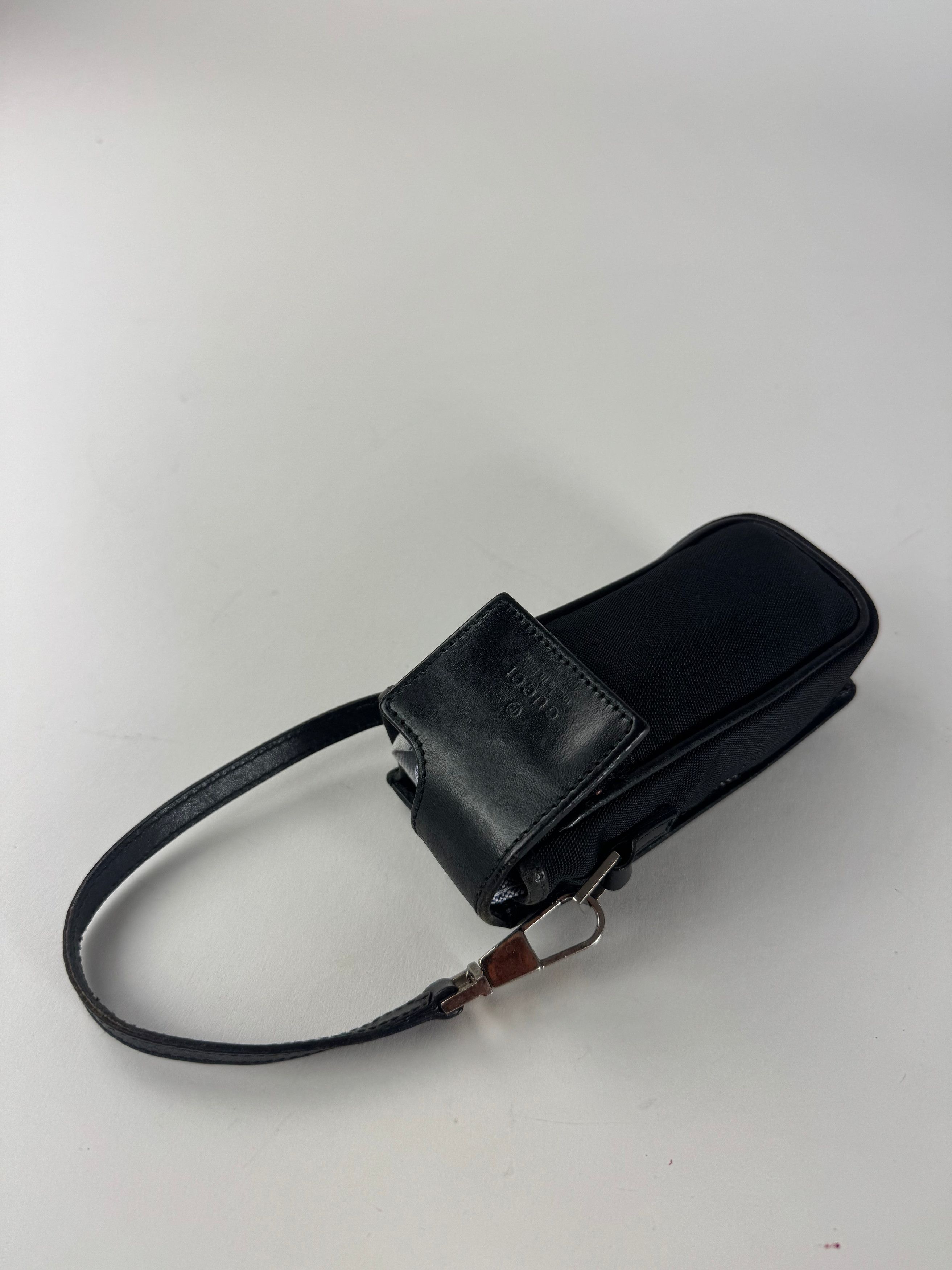 Gucci Vintage Leather Mini Handbag Black Size ONE SIZE - 7 Thumbnail