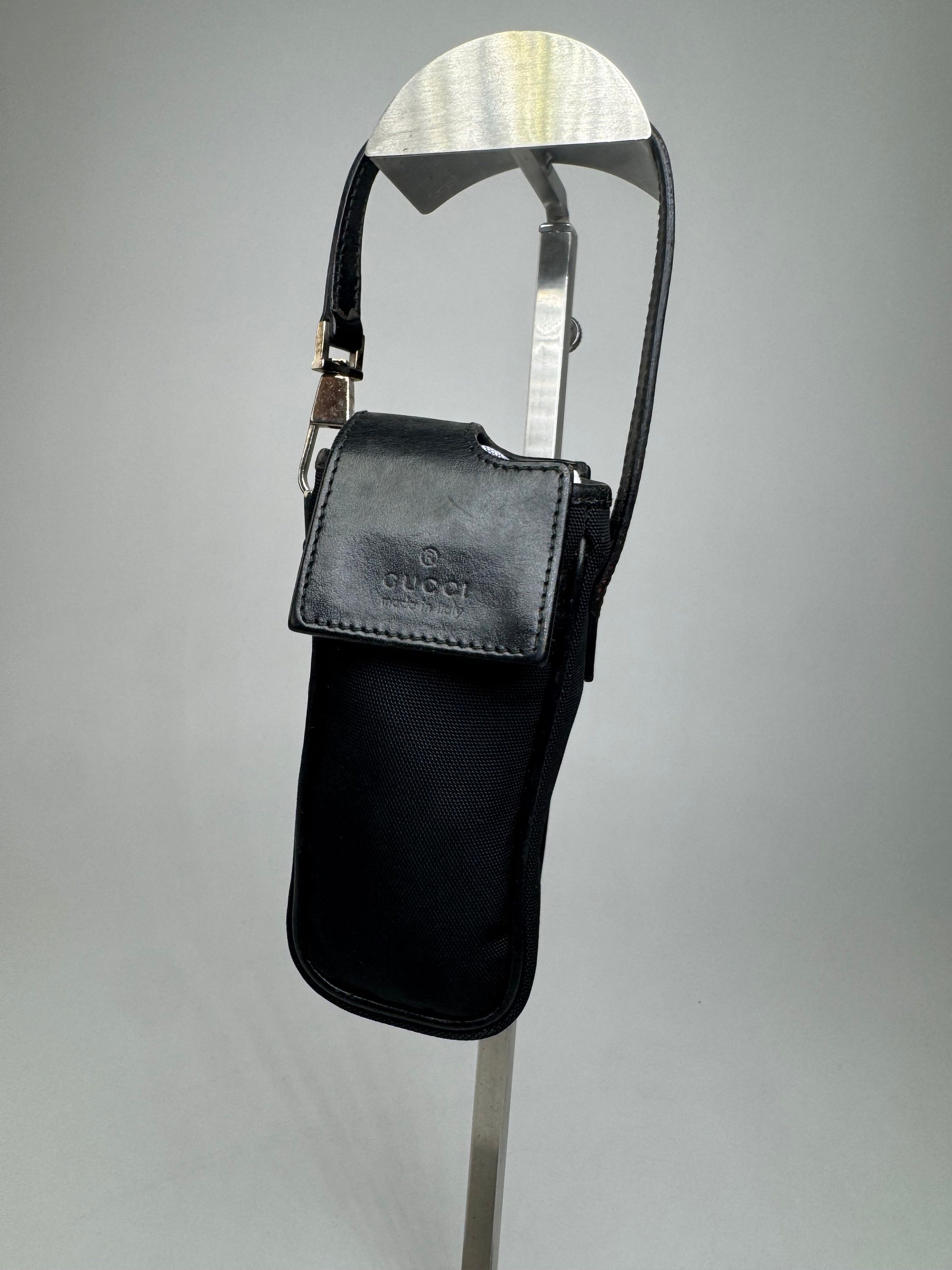 Gucci Vintage Leather Mini Handbag Black Size ONE SIZE - 8 Thumbnail