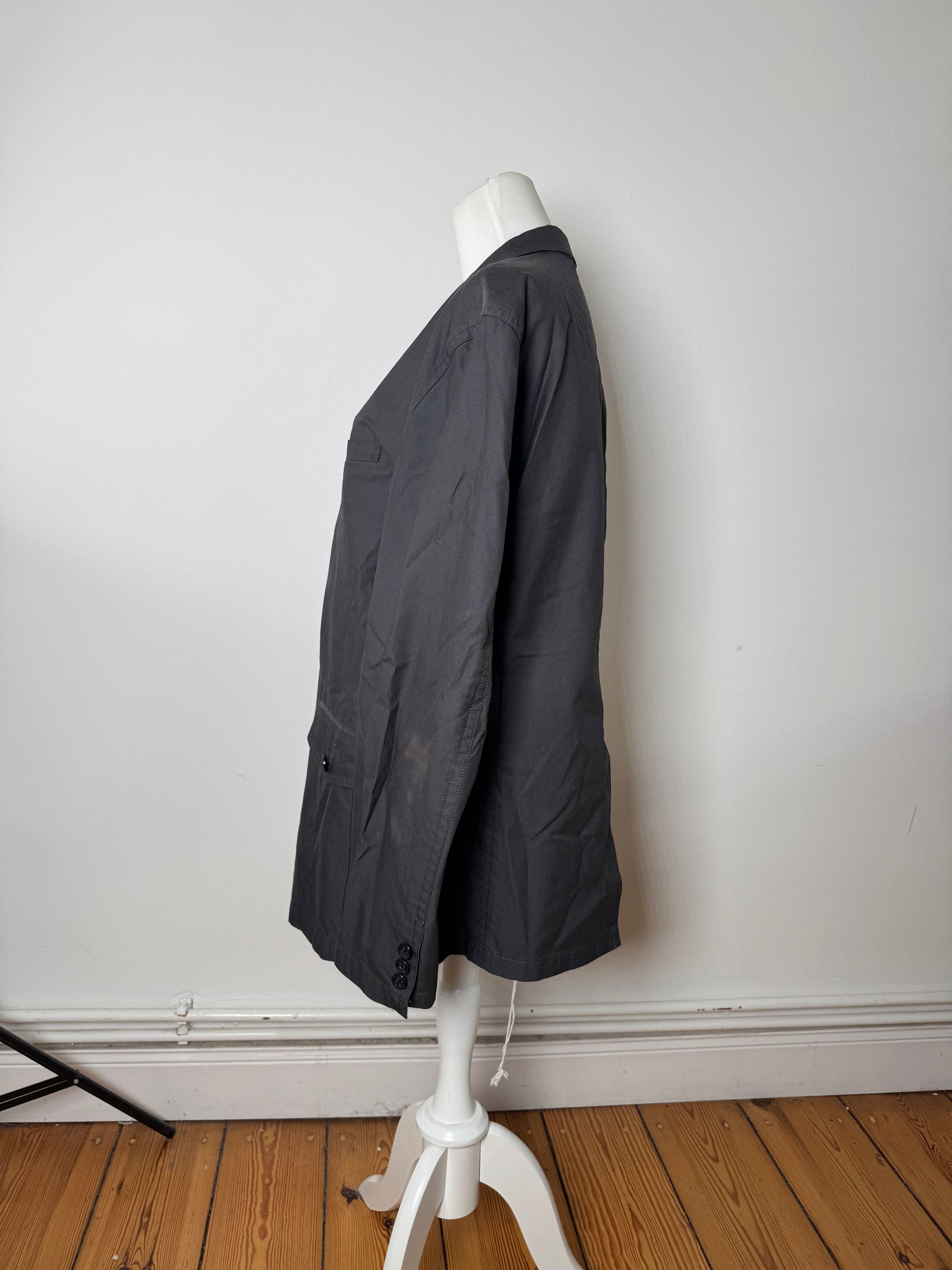 Burberry Vintage Cotton Short Coat M black Size M / US 6-8 / IT 42-44 - 3 Thumbnail