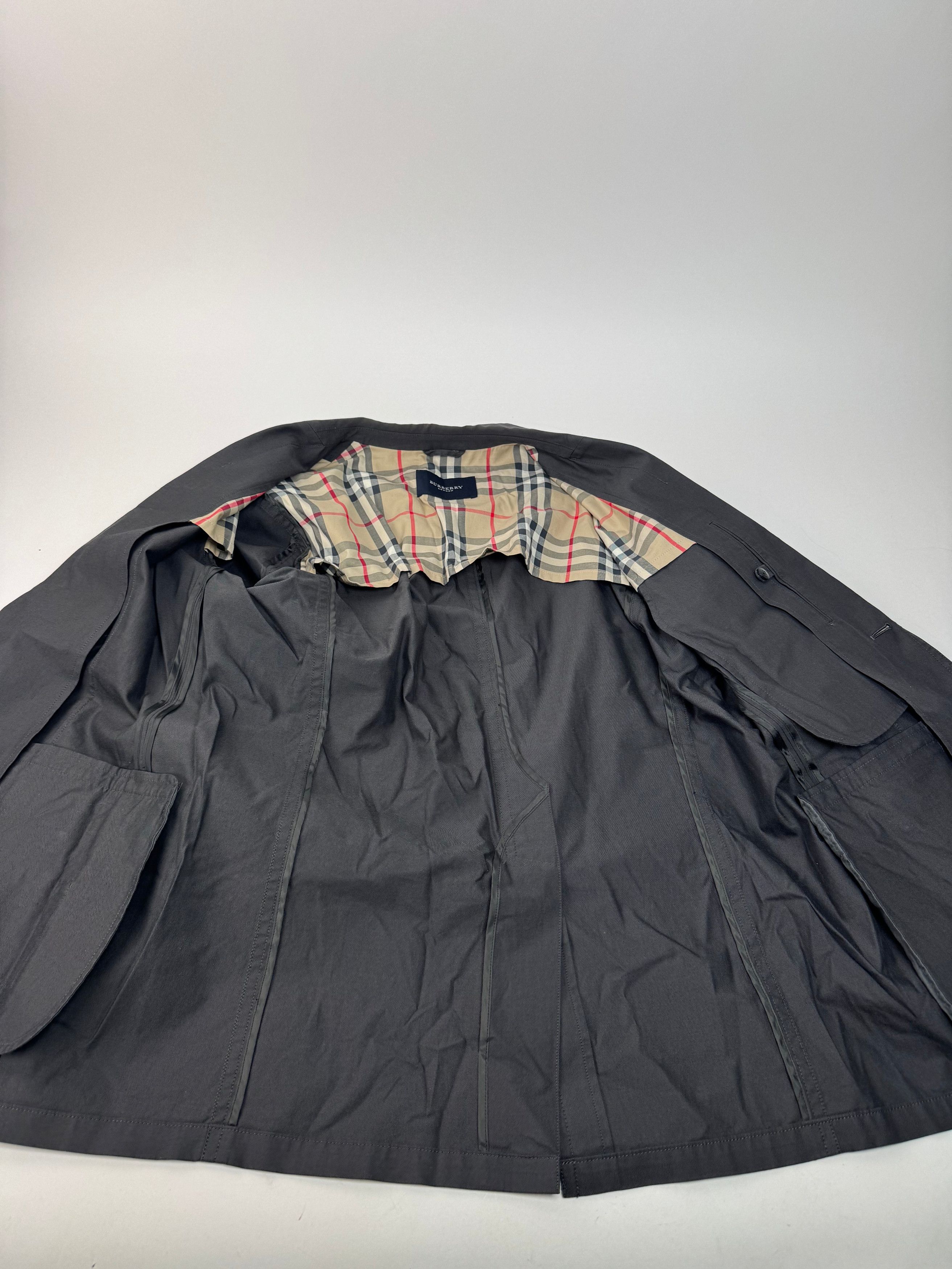 Burberry Vintage Cotton Short Coat M black Size M / US 6-8 / IT 42-44 - 9 Thumbnail