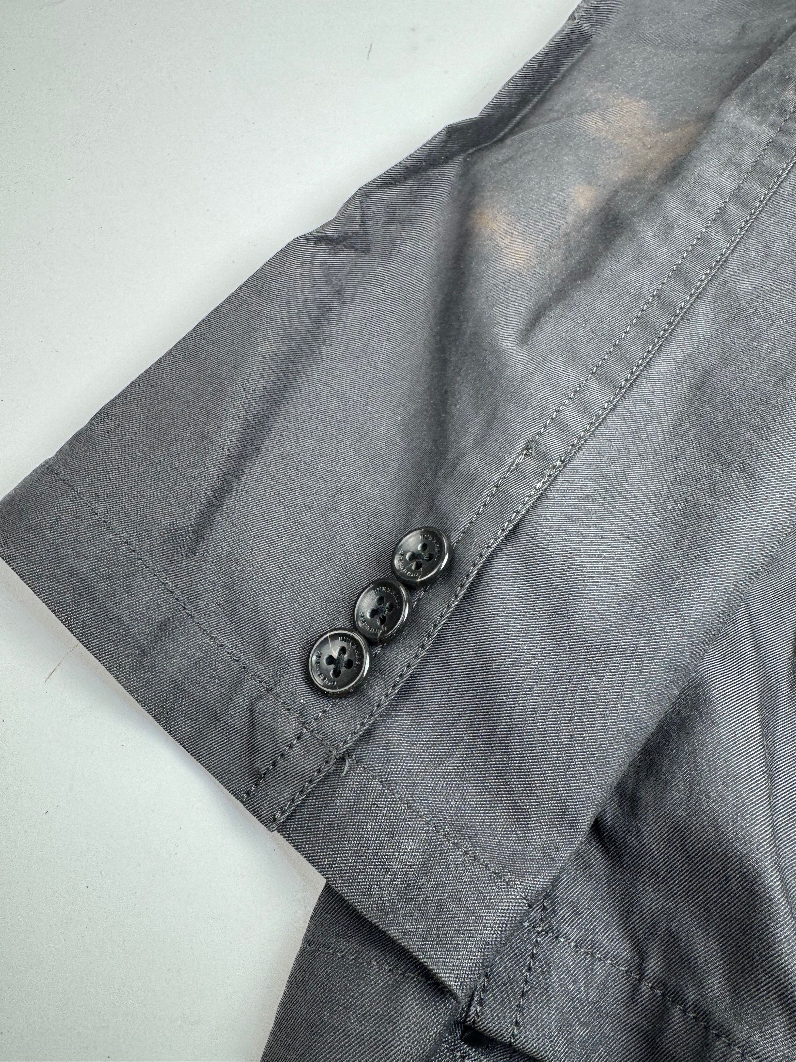 Burberry Vintage Cotton Short Coat M black Size M / US 6-8 / IT 42-44 - 8 Thumbnail