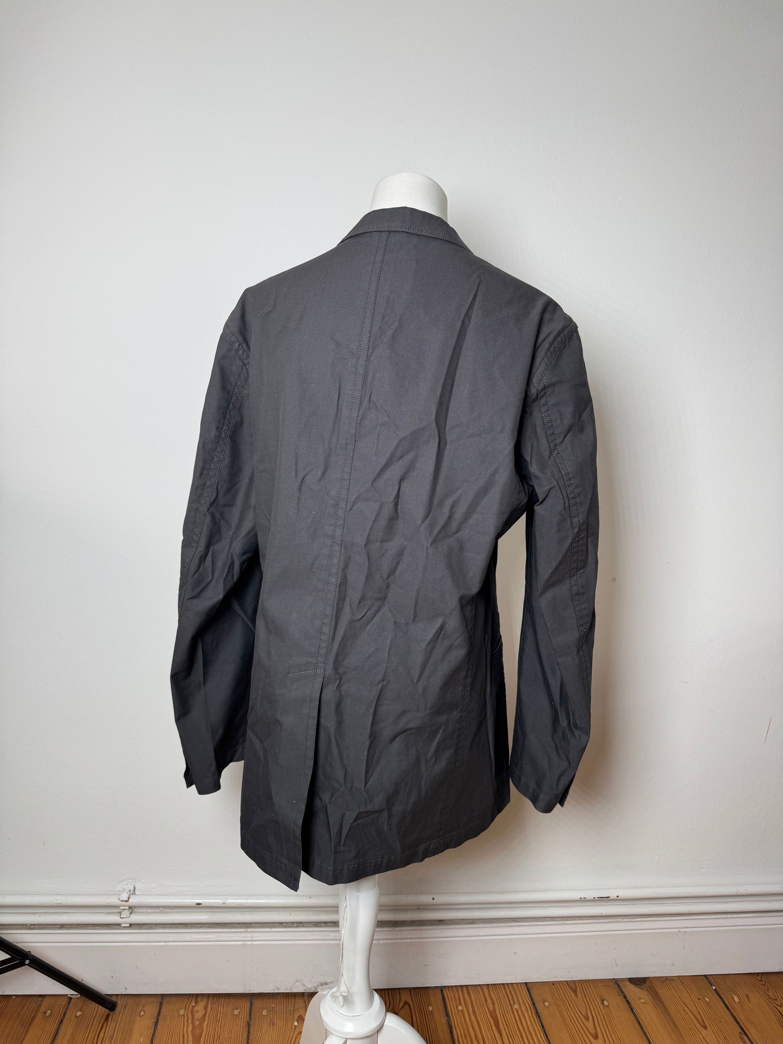 Burberry Vintage Cotton Short Coat M black Size M / US 6-8 / IT 42-44 - 4 Thumbnail