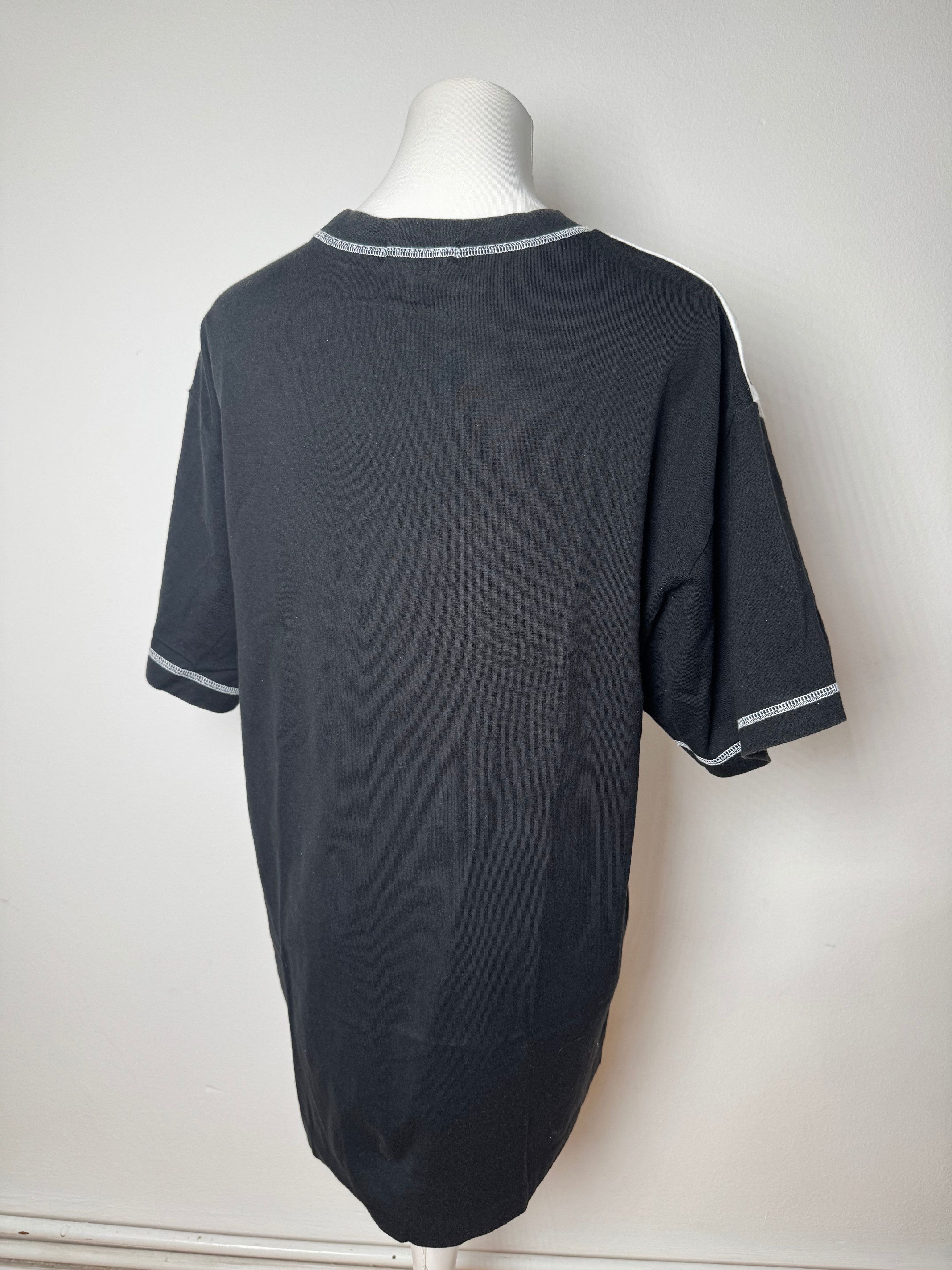 Kansai Yamamoto Vintage Abstract Mens T-shirt Black White M/L Size US L / EU 52-54 / 3 - 14 Thumbnail