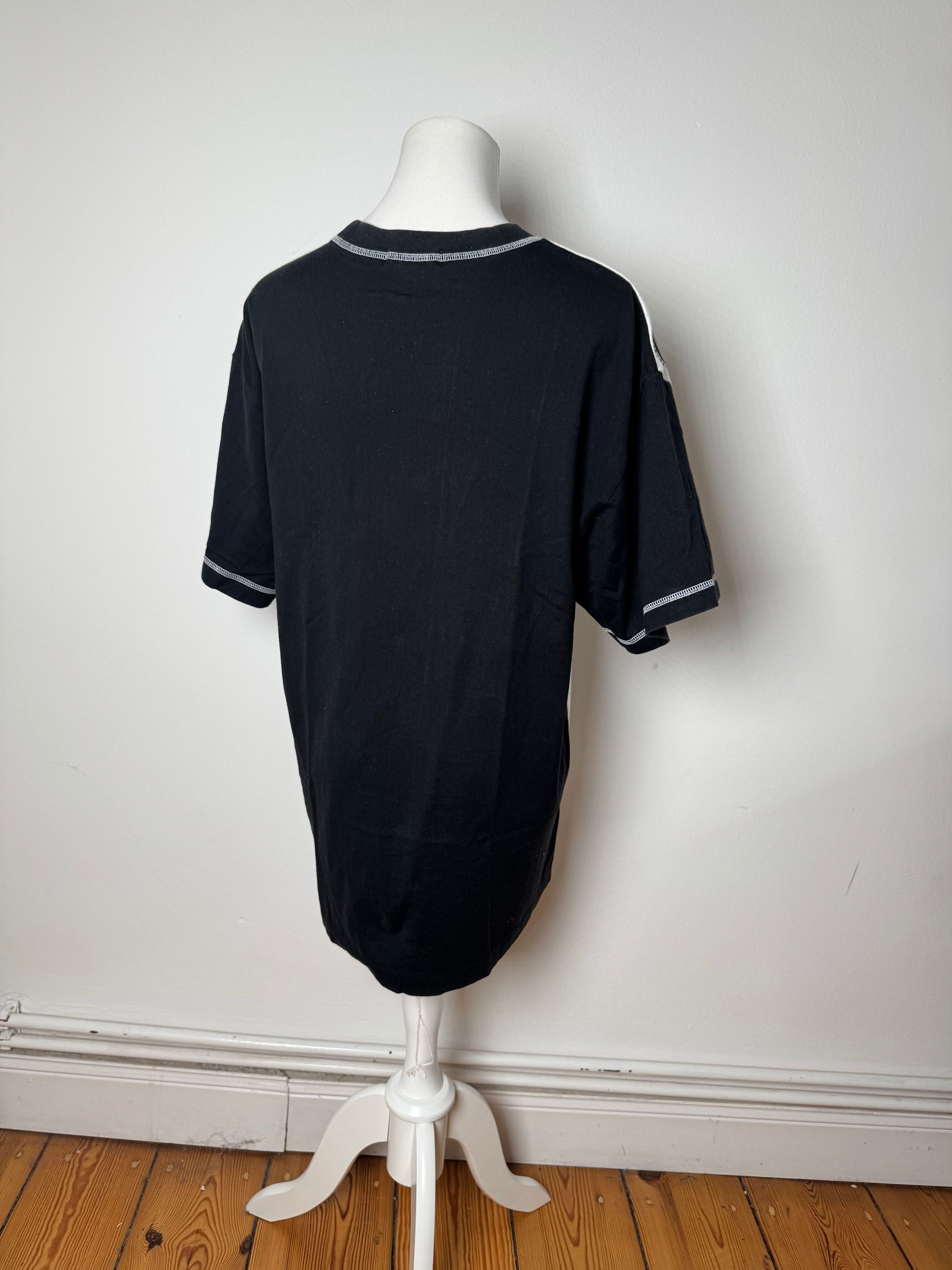 Kansai Yamamoto Vintage Abstract Mens T-shirt Black White M/L Size US L / EU 52-54 / 3 - 3 Thumbnail