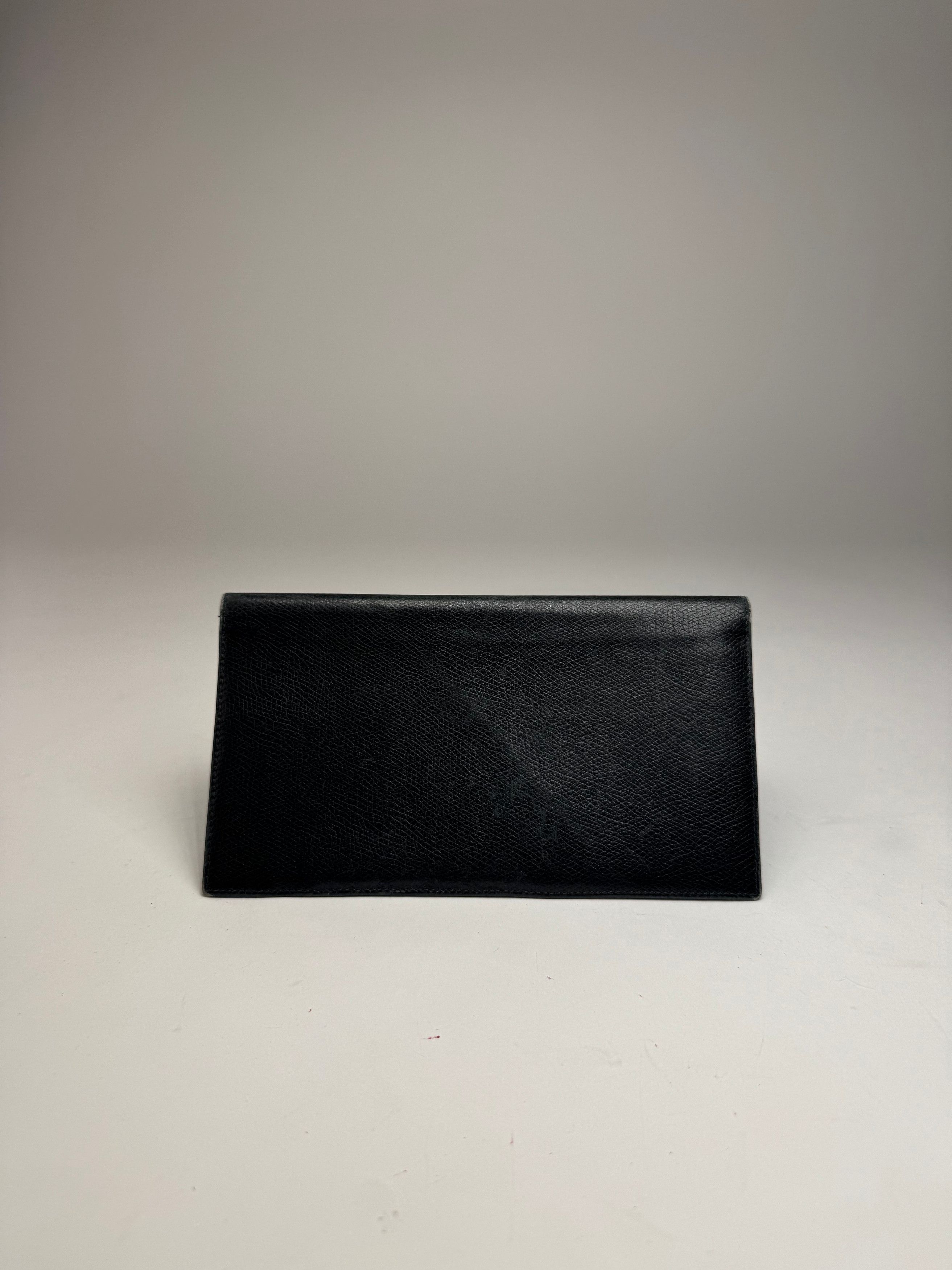 Celine Vintage Paris Snake Emblossed Leather Card Holder / ID Holde Size ONE SIZE - 10 Thumbnail