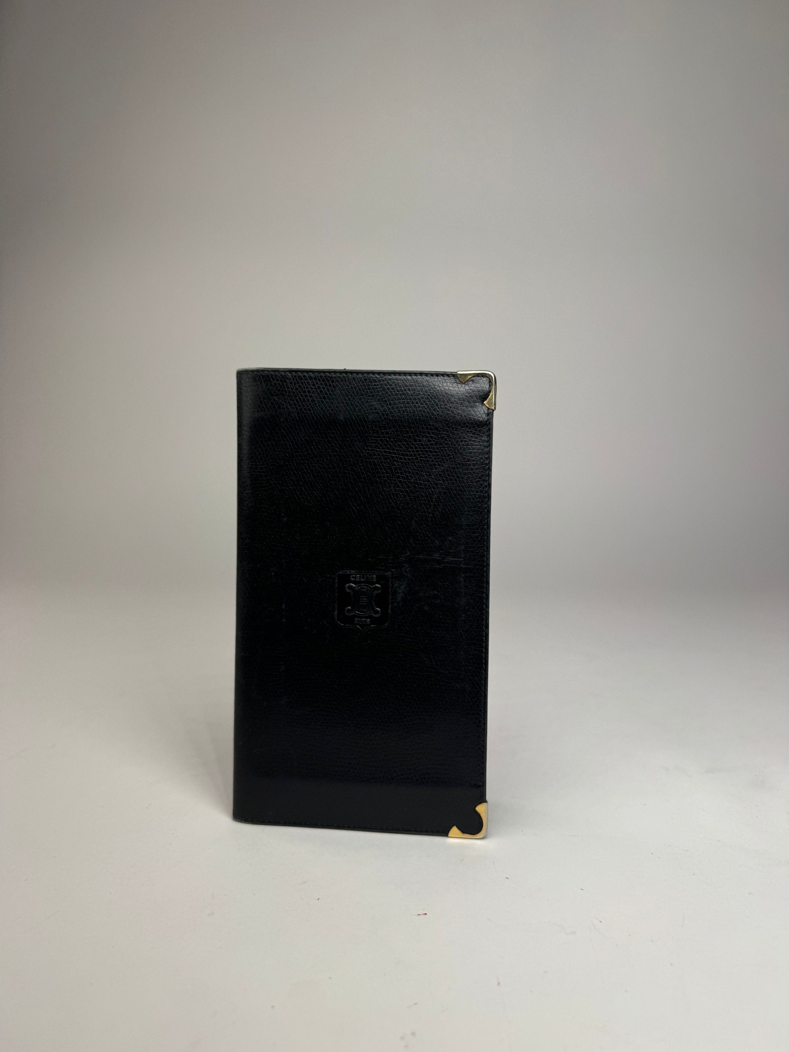 Celine Vintage Paris Snake Emblossed Leather Card Holder / ID Holde Size ONE SIZE - 9 Thumbnail