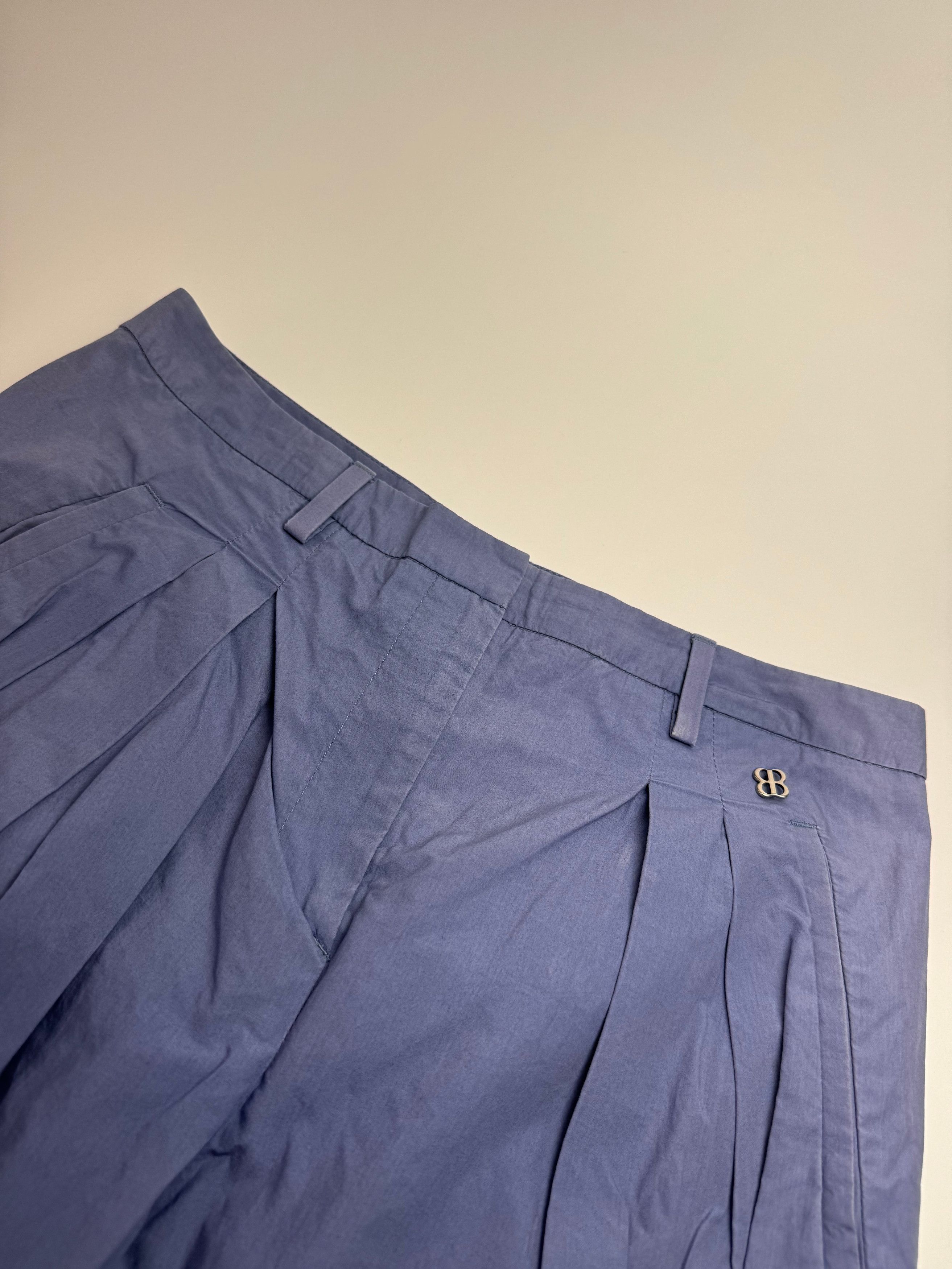 Balenciaga Vintage Pants Blue XS Size 24" / US 00 / IT 34 - 3 Thumbnail