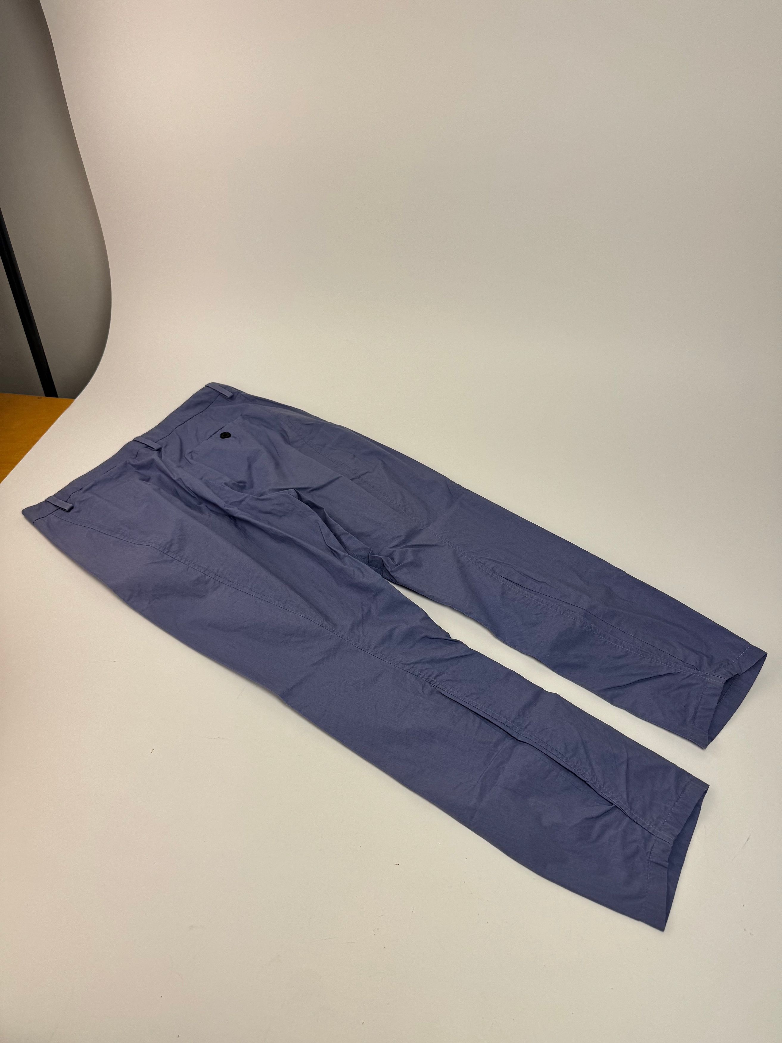 Balenciaga Vintage Pants Blue XS Size 24" / US 00 / IT 34 - 2 Thumbnail