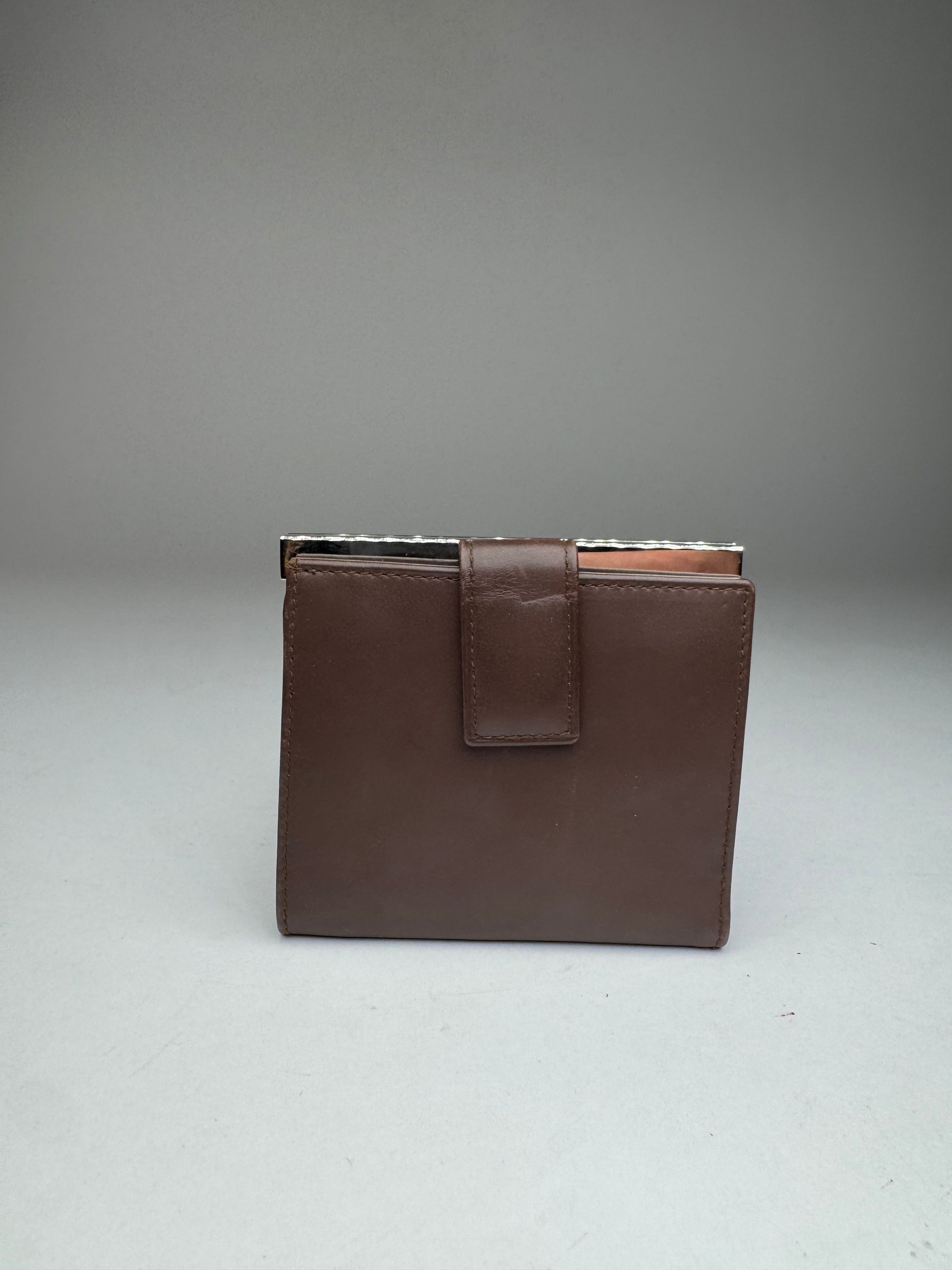 Salvatore Ferragamo Vintage Leather wallet brown Size ONE SIZE - 10 Thumbnail