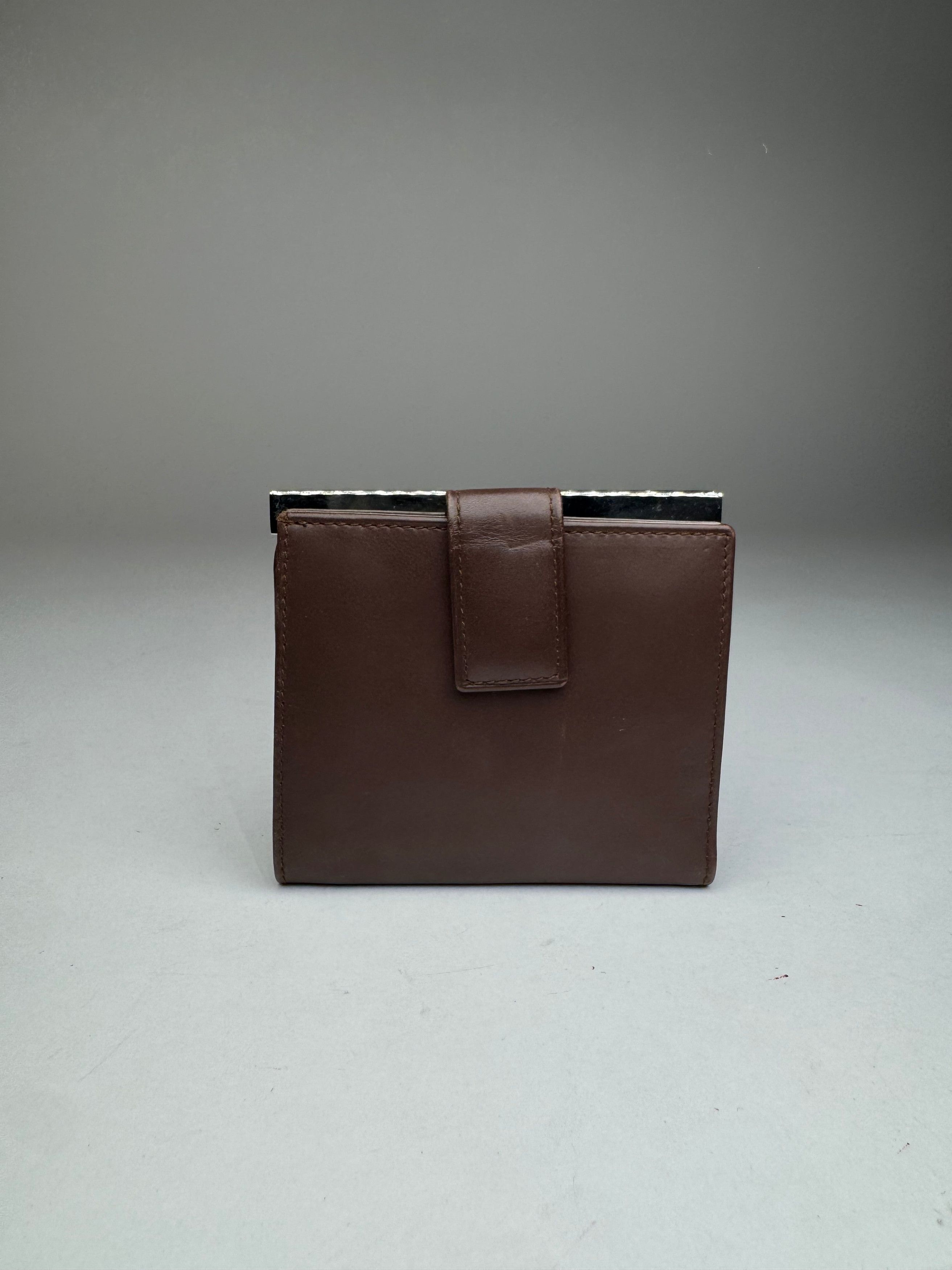 Salvatore Ferragamo Vintage Leather wallet brown Size ONE SIZE - 2 Thumbnail