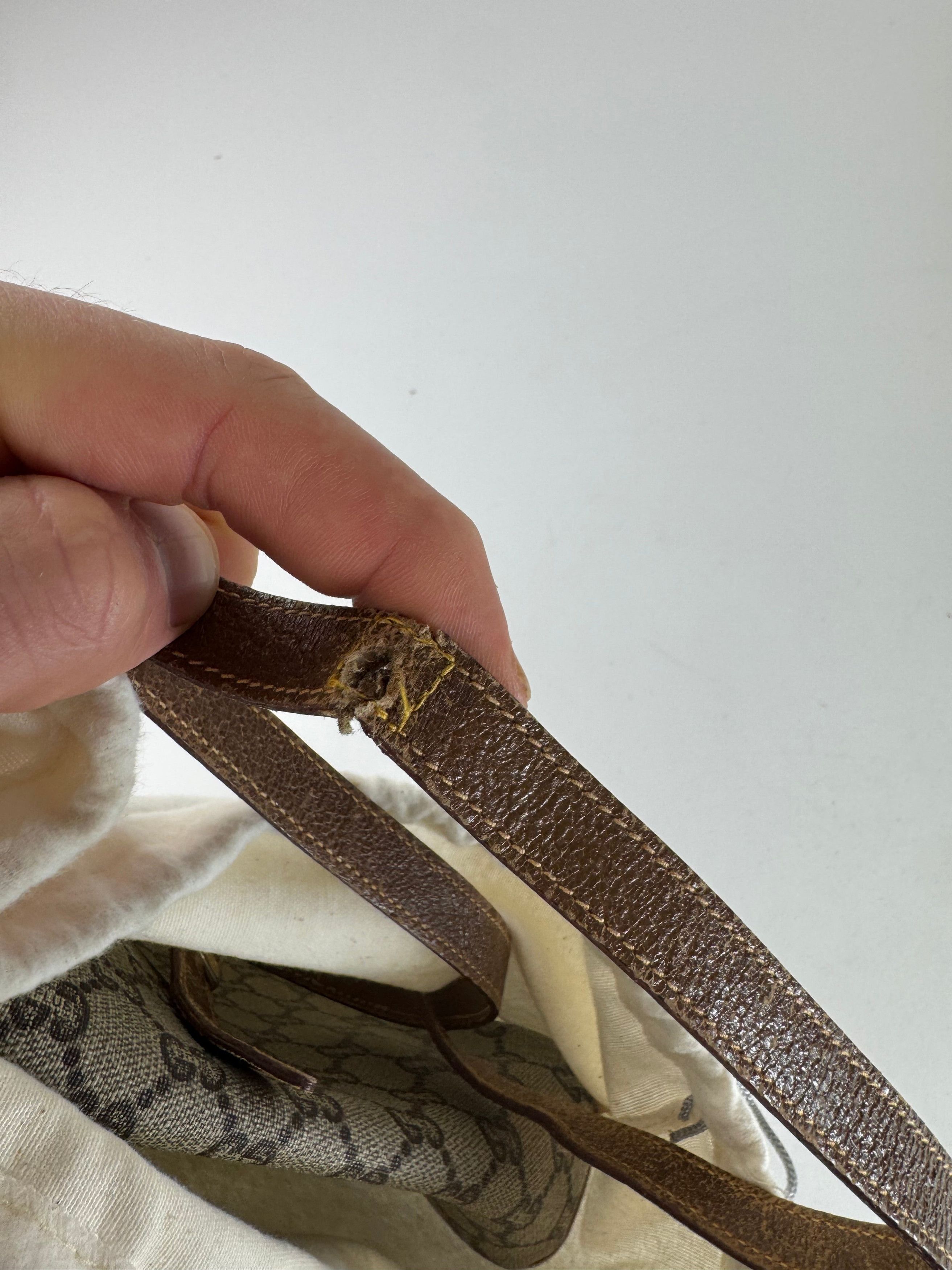 Gucci Vintage Plus Ophidia Monogram Shoulder / Crossbody Bag Brown Size ONE SIZE - 13 Thumbnail