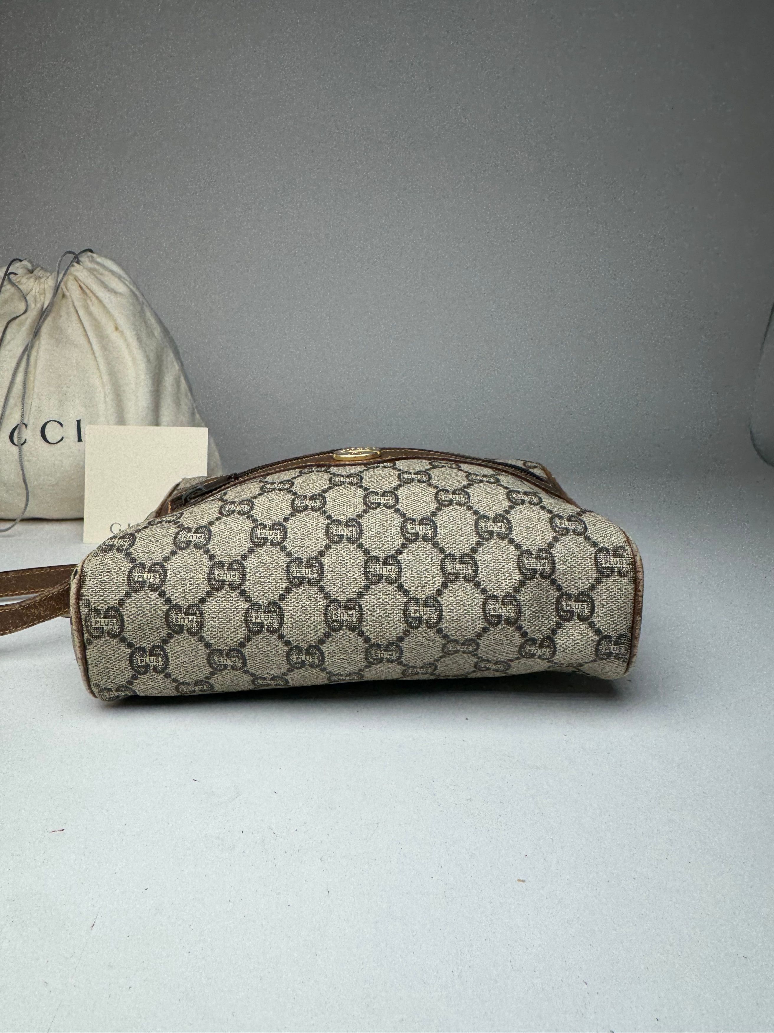 Gucci Vintage Plus Ophidia Monogram Shoulder / Crossbody Bag Brown Size ONE SIZE - 9 Thumbnail