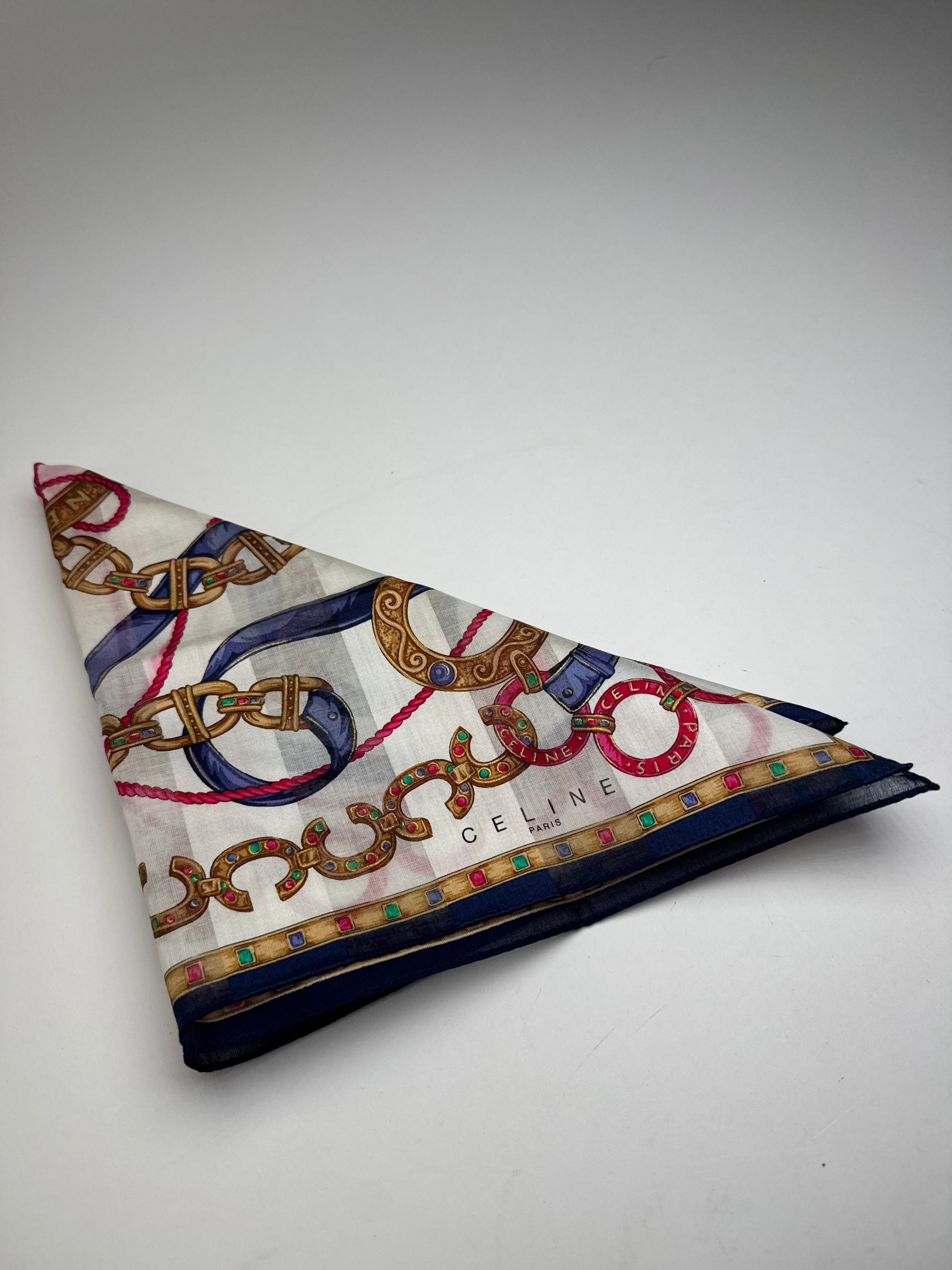 Celine Vintage Scarf baroque Size ONE SIZE - 8 Thumbnail