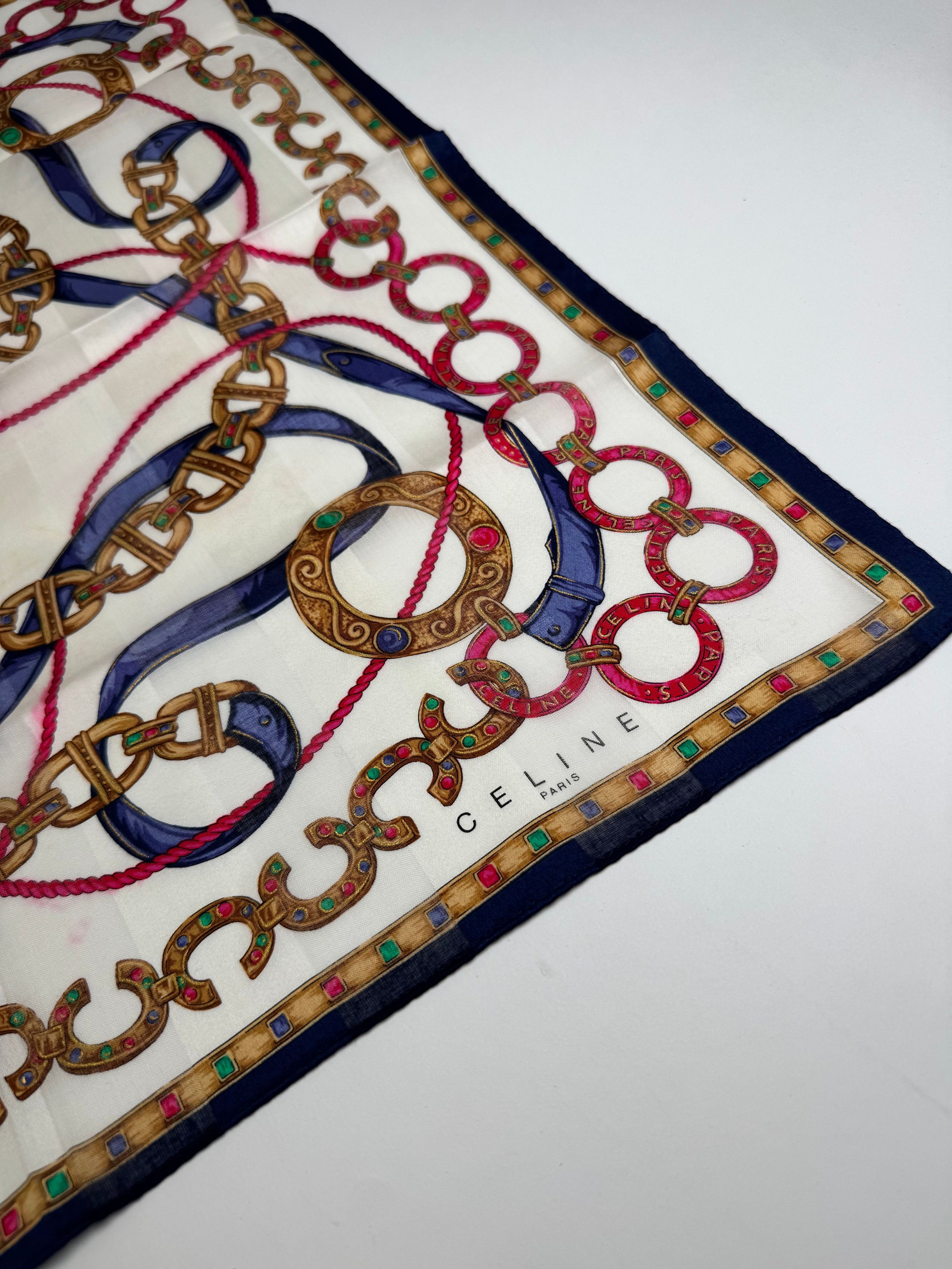 Celine Vintage Scarf baroque Size ONE SIZE - 2 Thumbnail