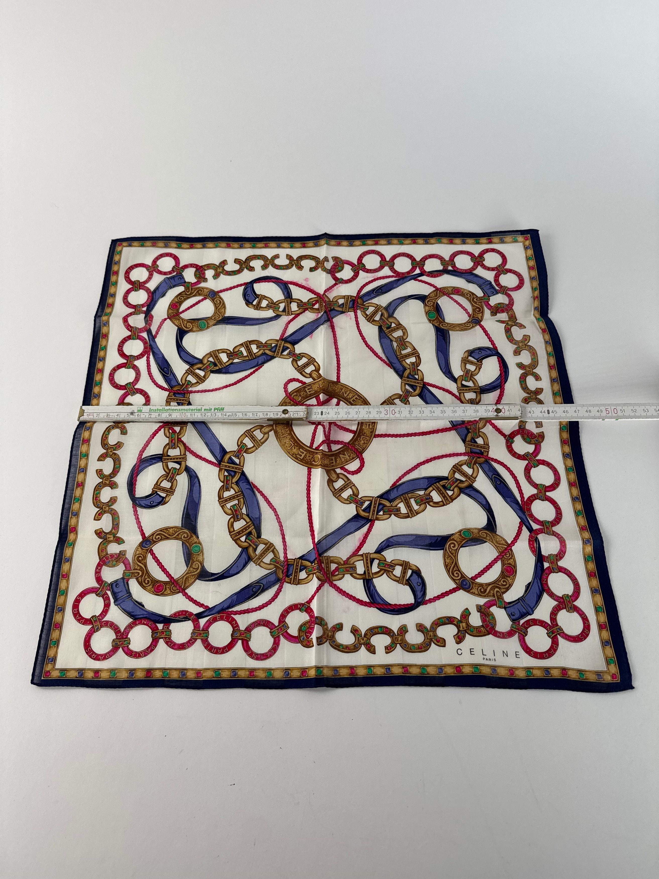 Celine Vintage Scarf baroque Size ONE SIZE - 7 Thumbnail