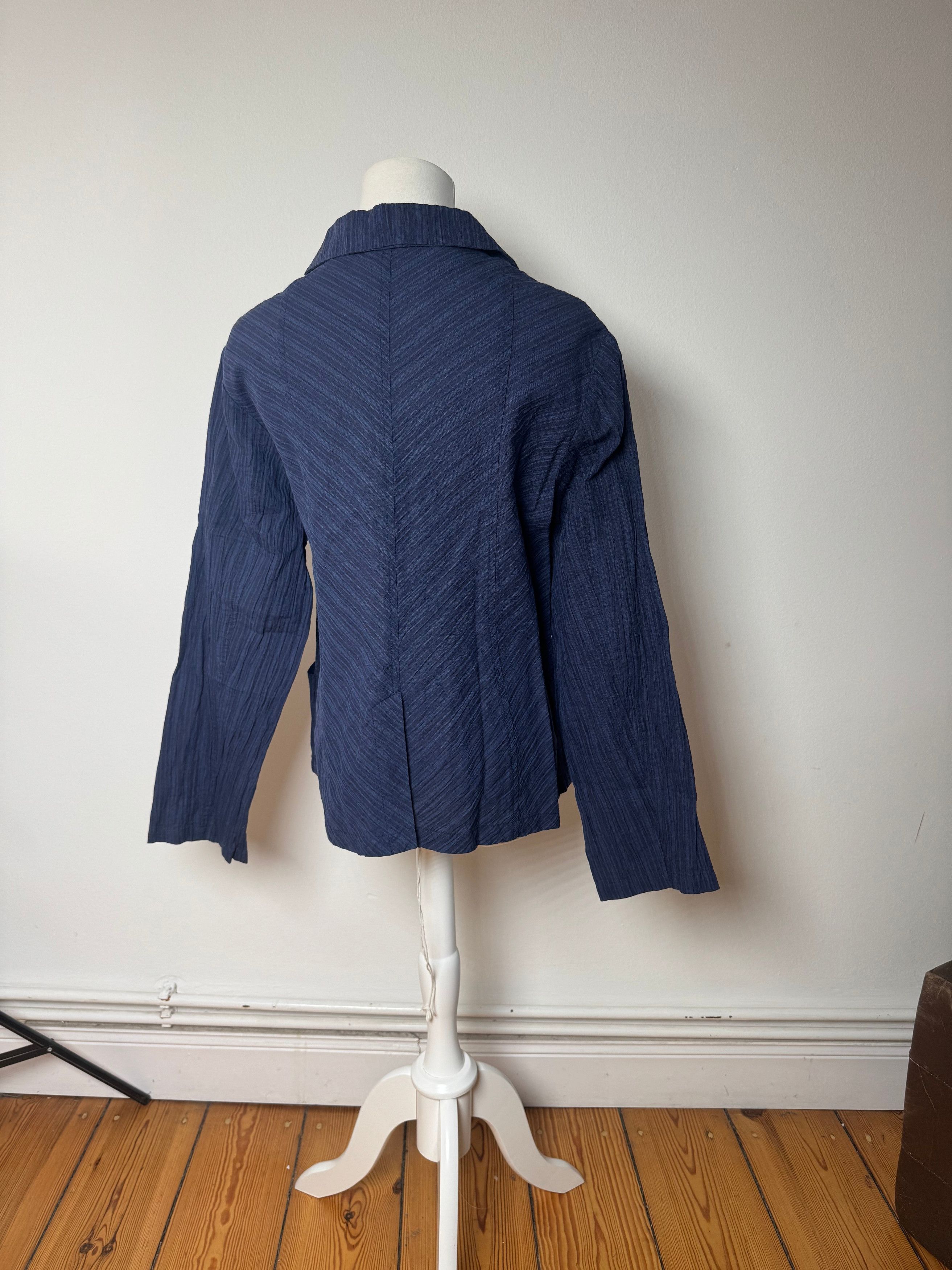 Issey Miyake Vintage Mini Coat Navy M Size M / US 6-8 / IT 42-44 - 3 Thumbnail