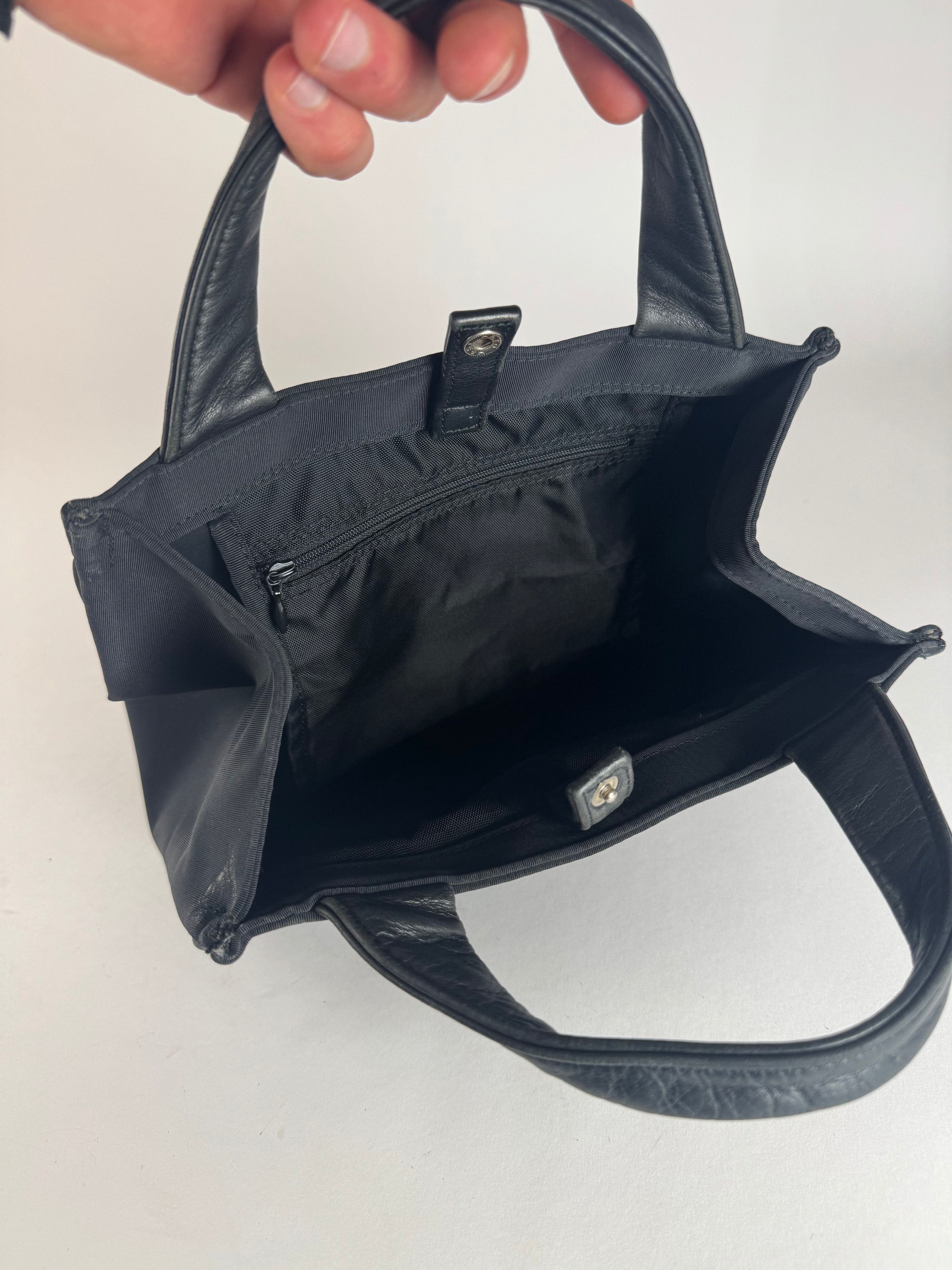 Yohji Yamamoto Vintage Y-Saccs Handbag Black Size ONE SIZE - 3 Thumbnail