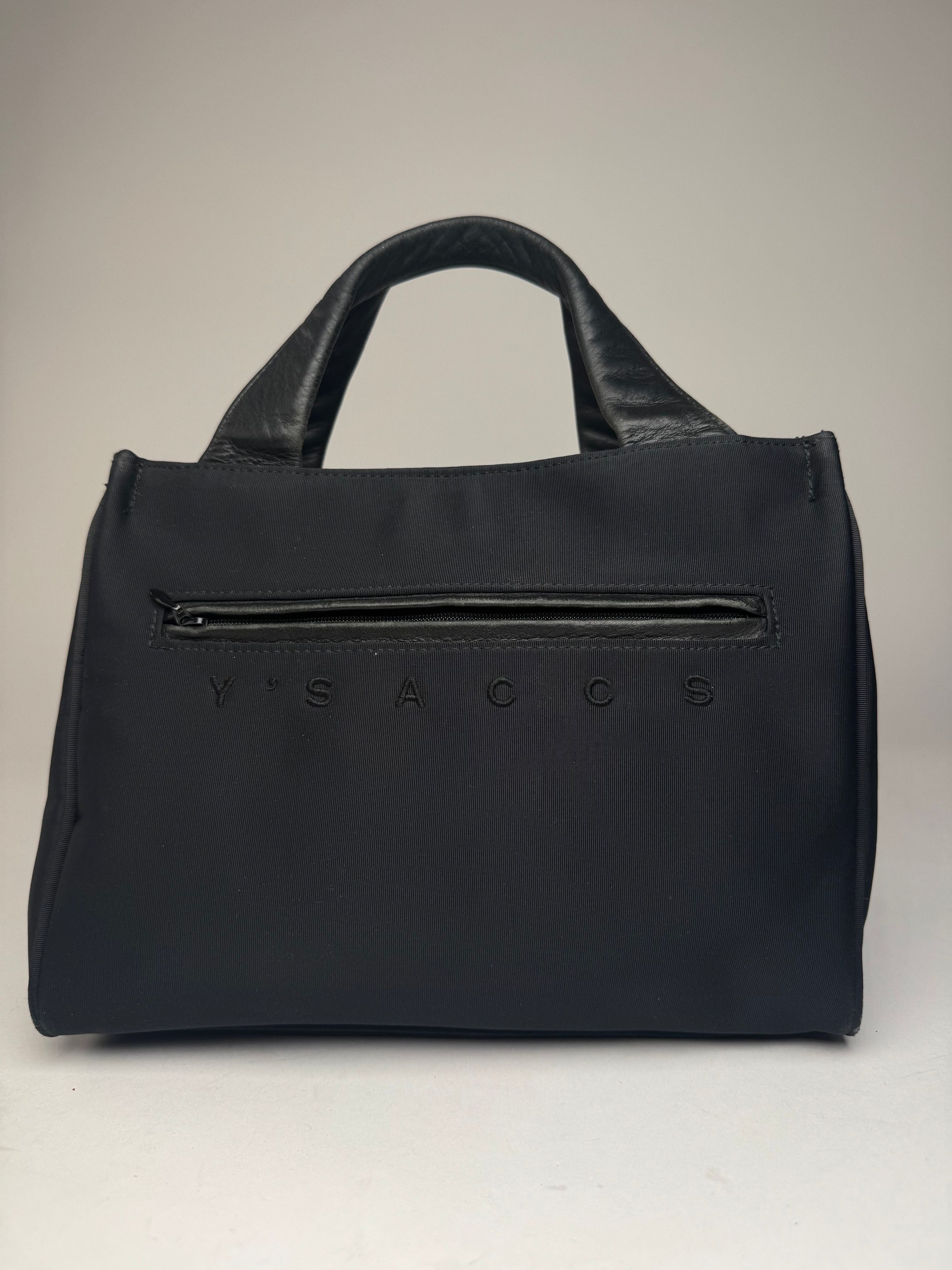 Yohji Yamamoto Vintage Y-Saccs Handbag Black Size ONE SIZE - 12 Thumbnail