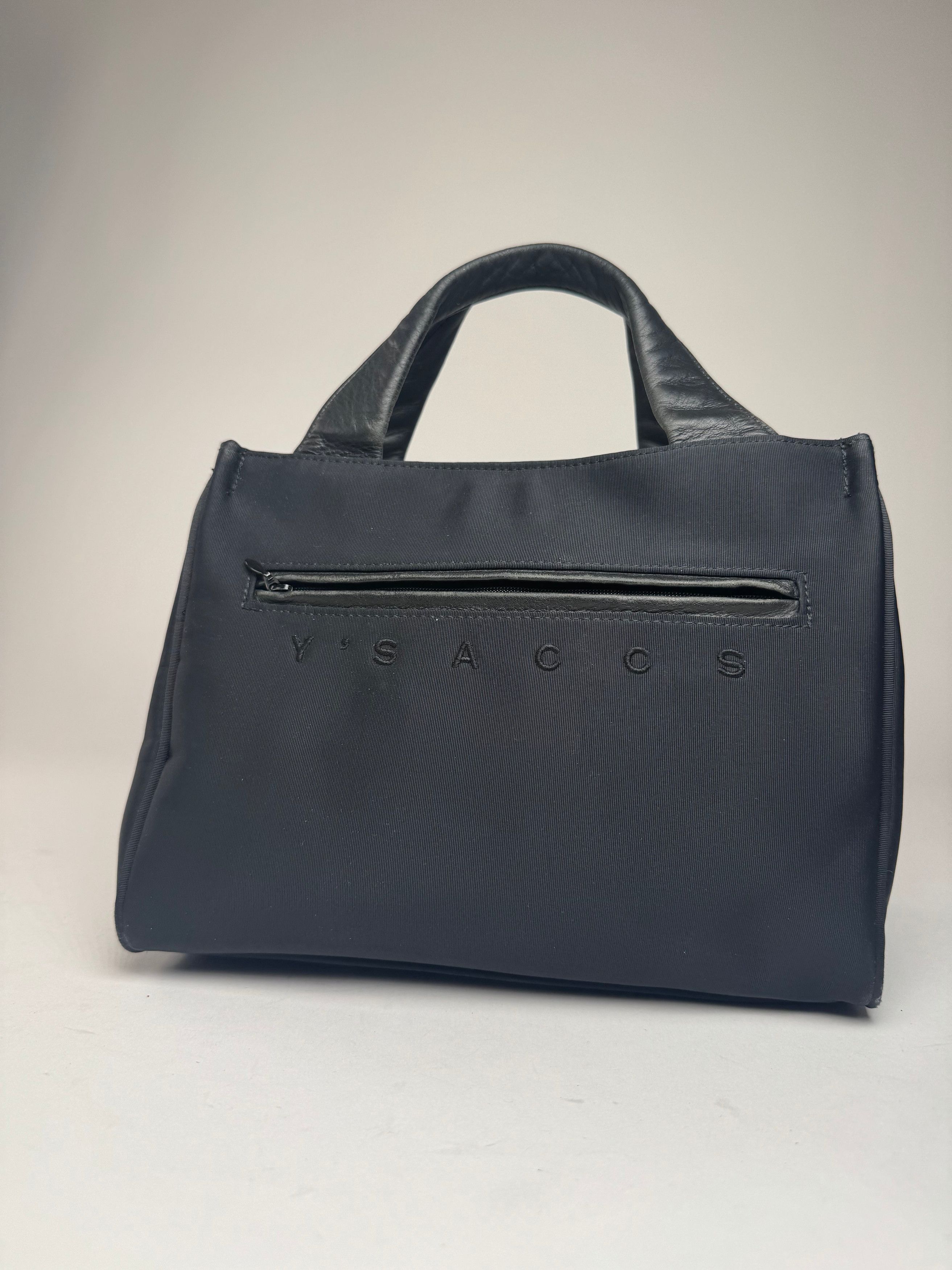 Yohji Yamamoto Vintage Y-Saccs Handbag Black Size ONE SIZE - 7 Thumbnail