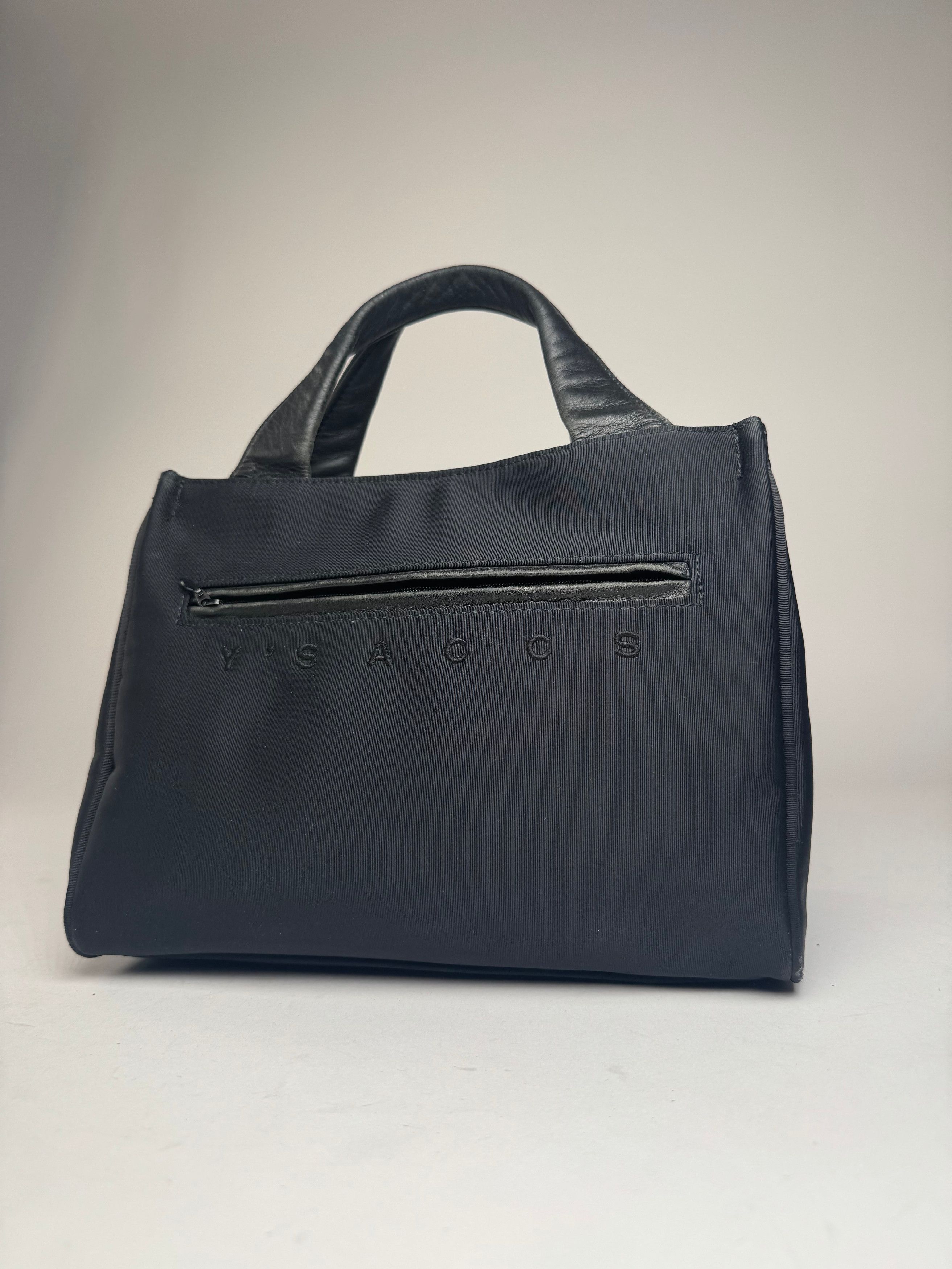 Yohji Yamamoto Vintage Y-Saccs Handbag Black Size ONE SIZE - 4 Thumbnail