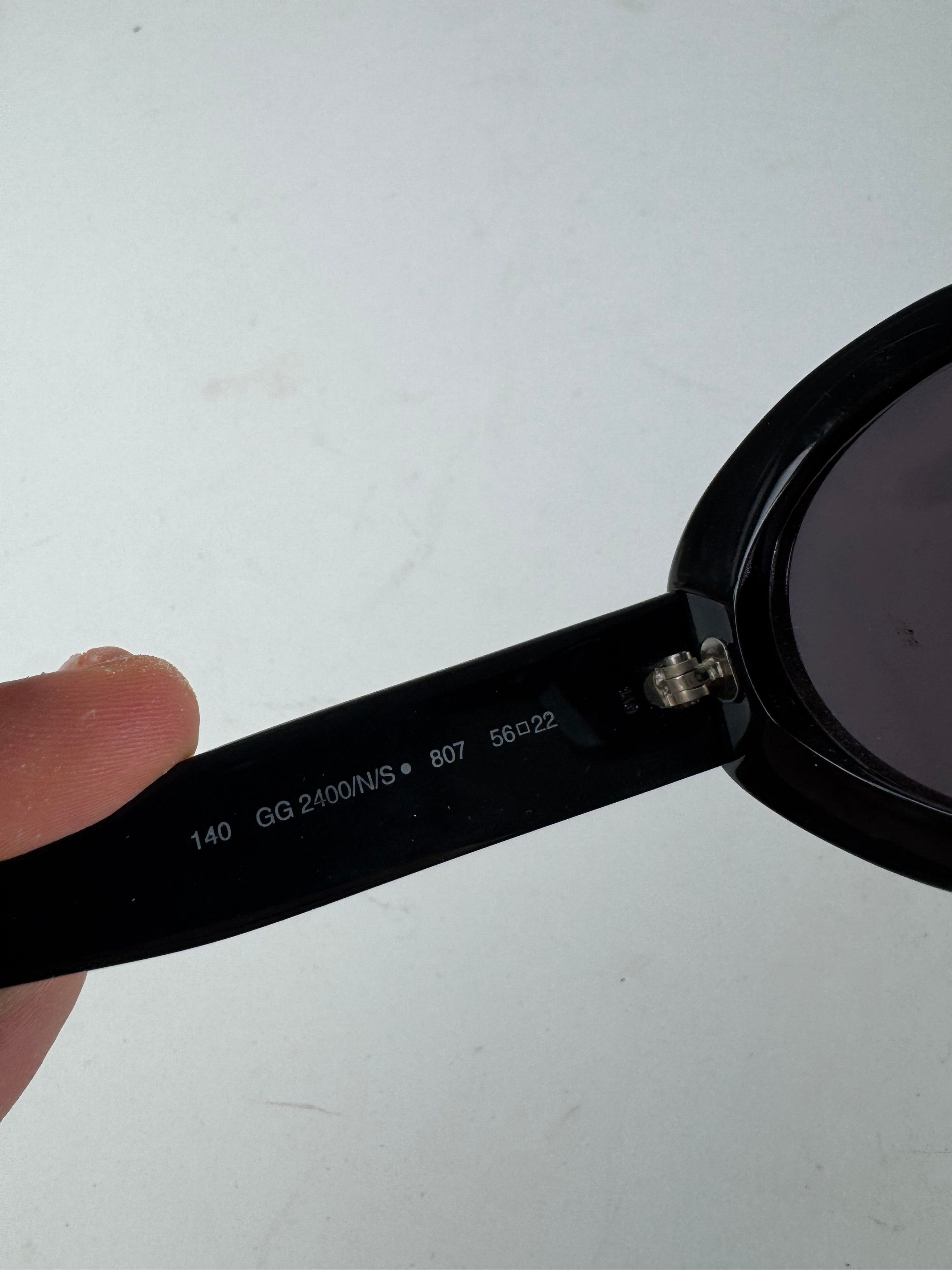 Gucci Vintage Marmont Sunglasses Black Size ONE SIZE - 5 Thumbnail