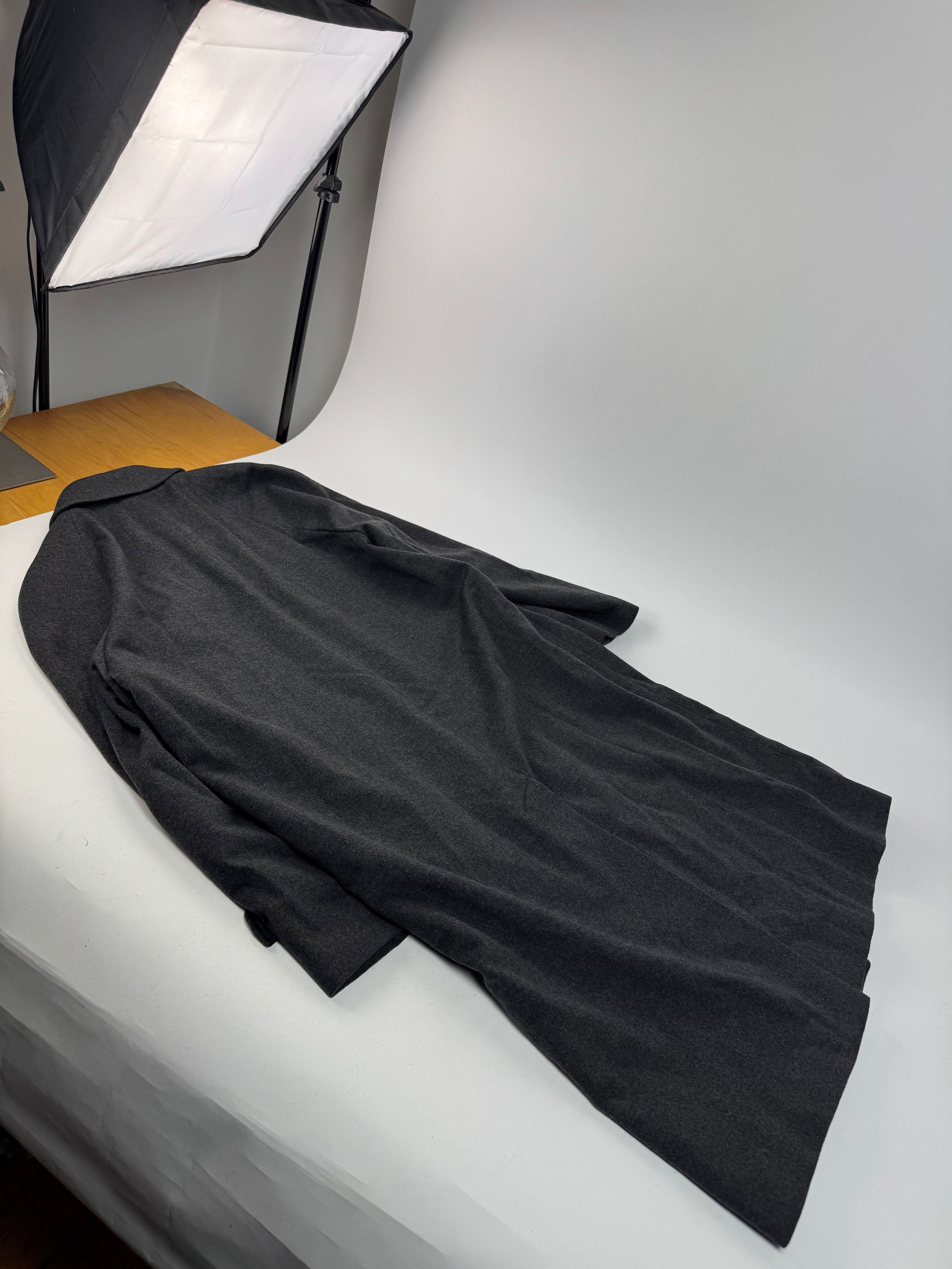 Gucci Vintage Paolo Cashmere Trenchcoat M/L anthracite Size US L / EU 52-54 / 3 - 6 Thumbnail
