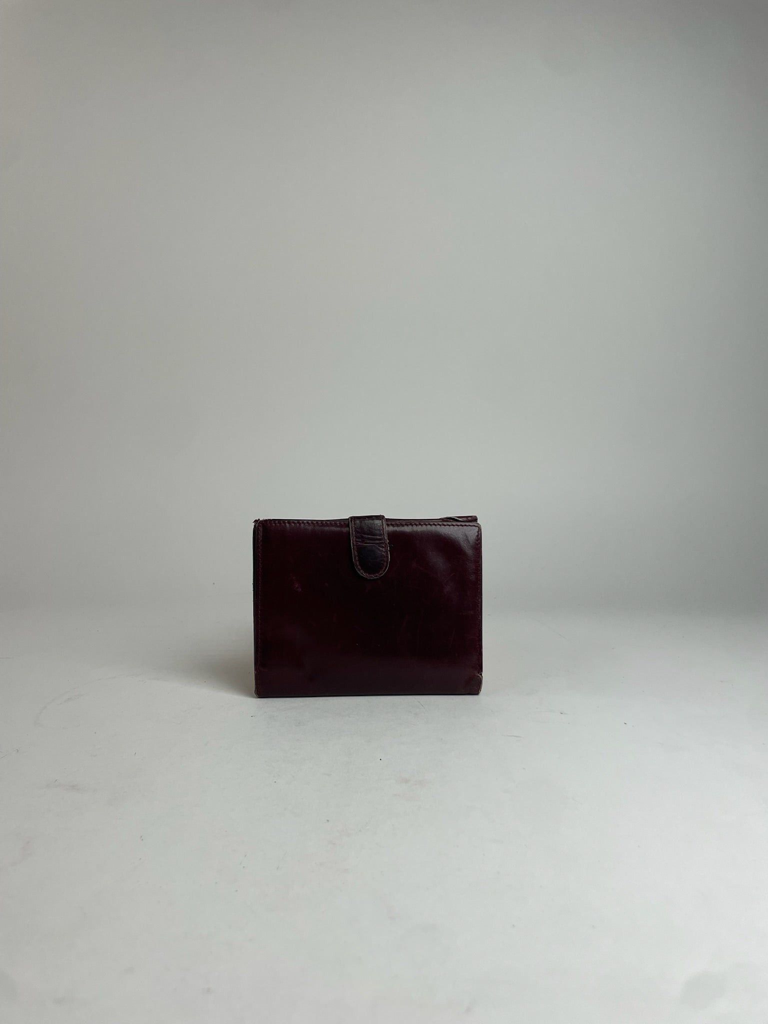 Loewe Vintage Madrid Leather Wallet Purple Size ONE SIZE - 6 Thumbnail