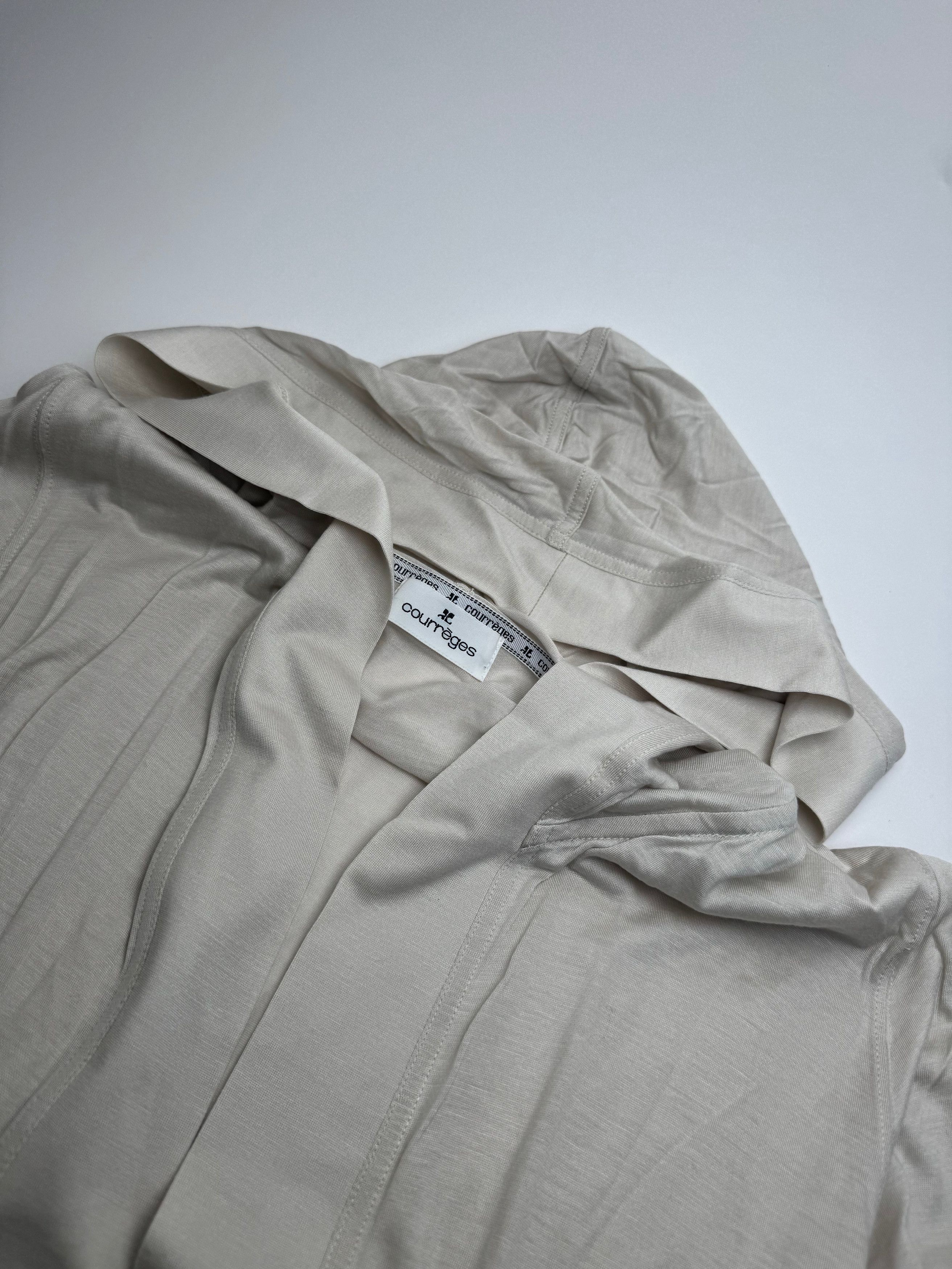 Courreges Vintage Coat White M Size M / US 6-8 / IT 42-44 - 5 Thumbnail