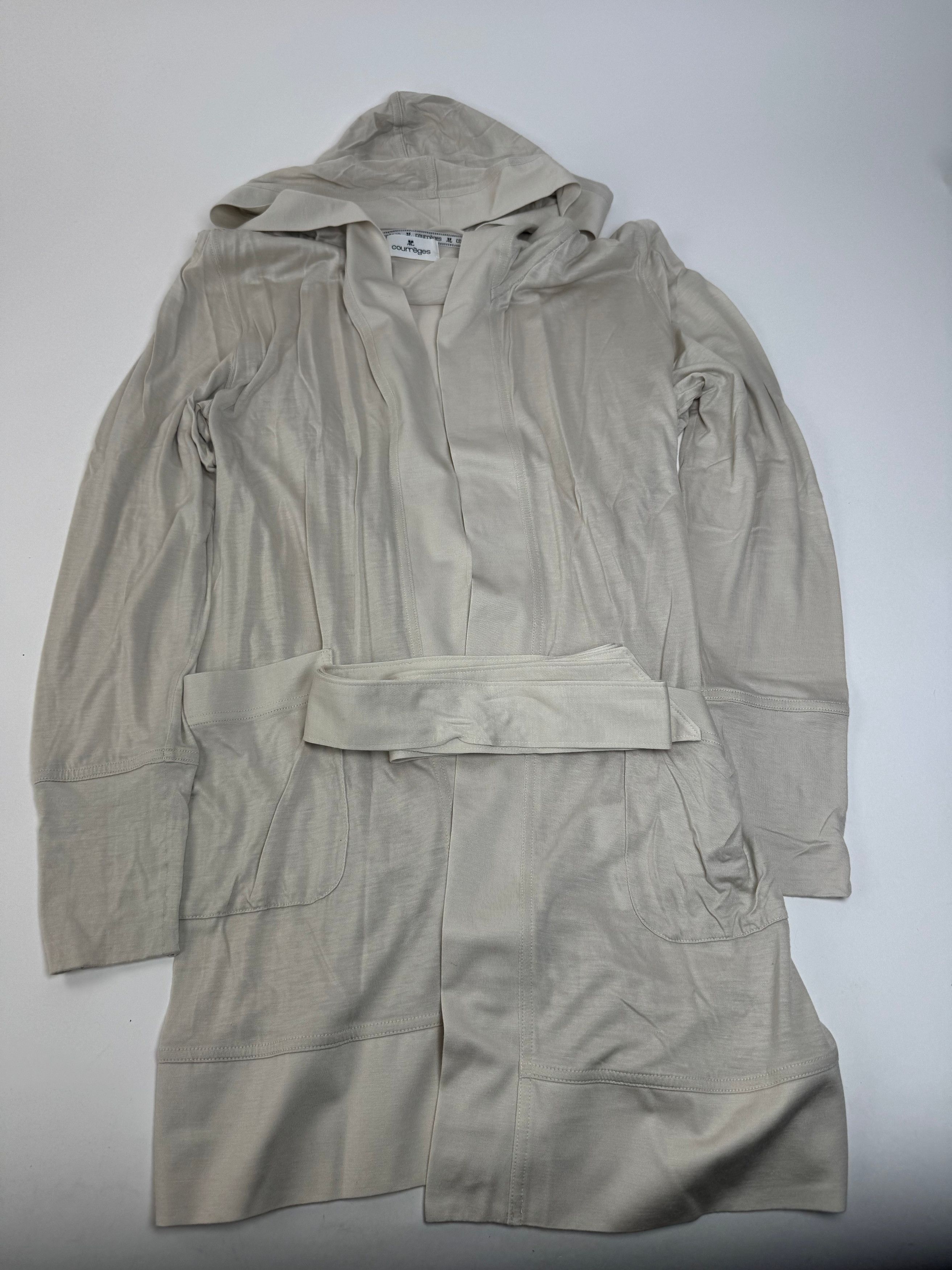 Courreges Vintage Coat White M Size M / US 6-8 / IT 42-44 - 3 Thumbnail