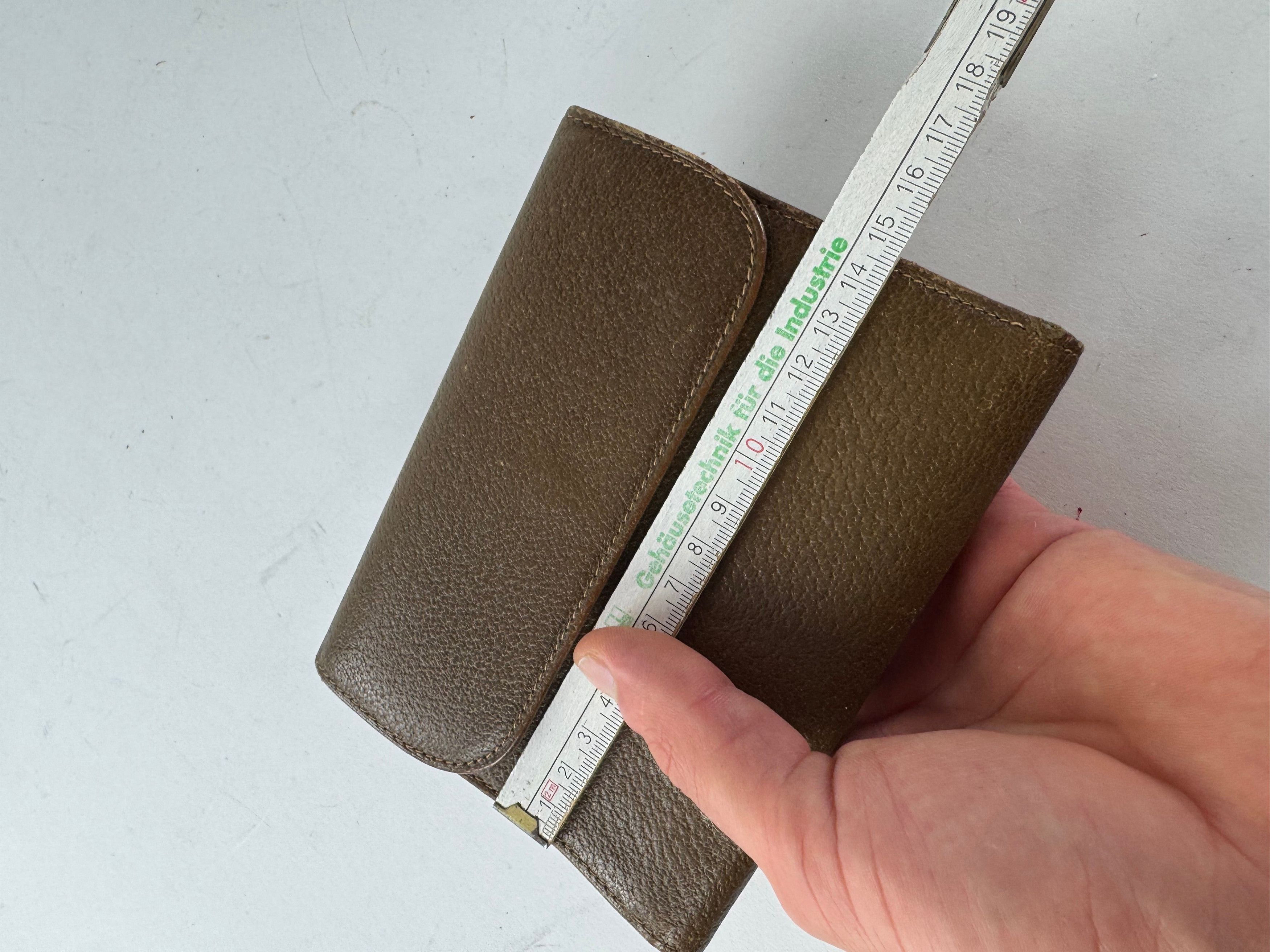 Gucci Vintage Leather Wallet Brown Size ONE SIZE - 10 Thumbnail