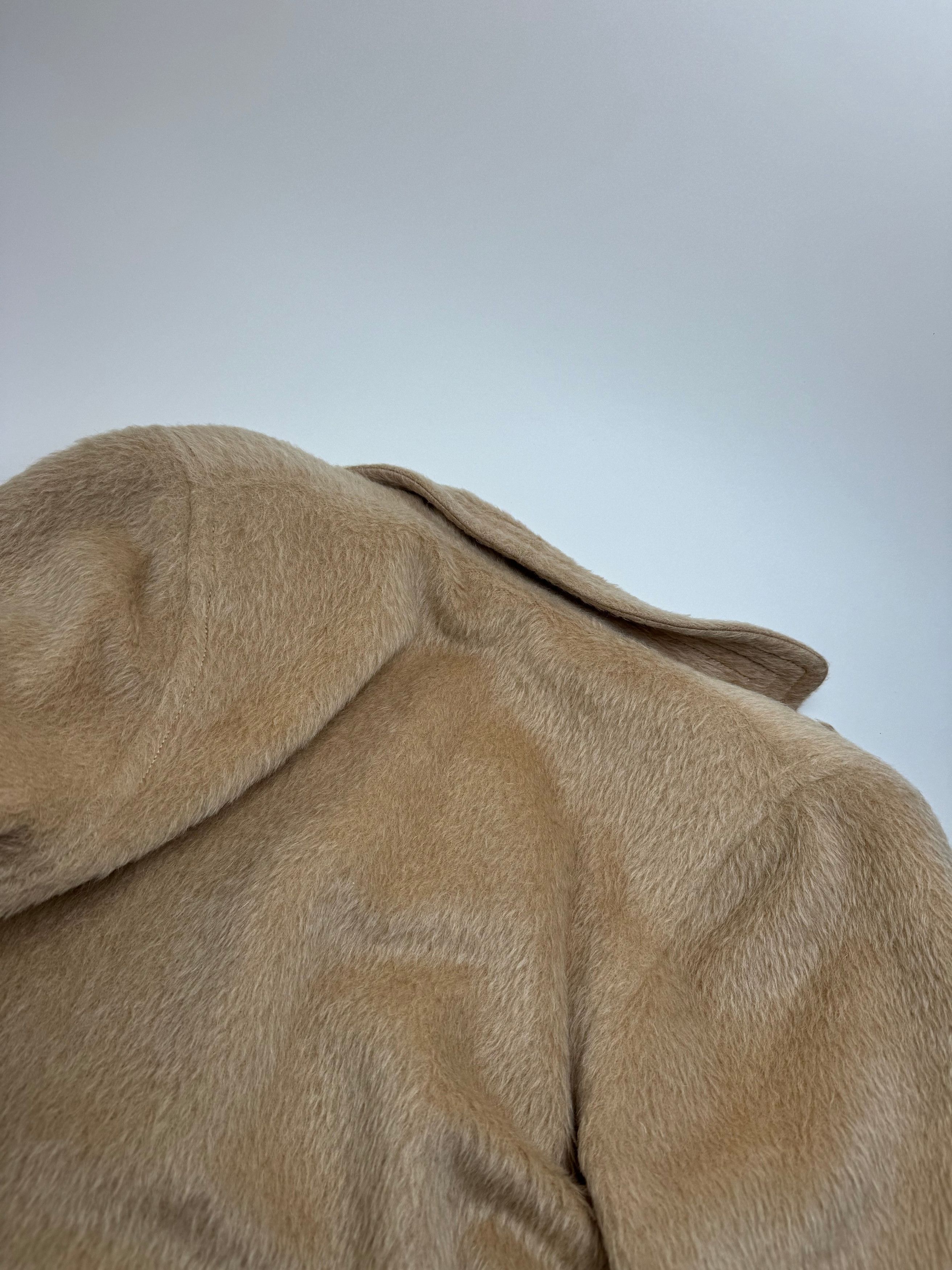 Givenchy Vintage Lama Hair Coat Beige M/L Size S / US 4 / IT 40 - 9 Thumbnail