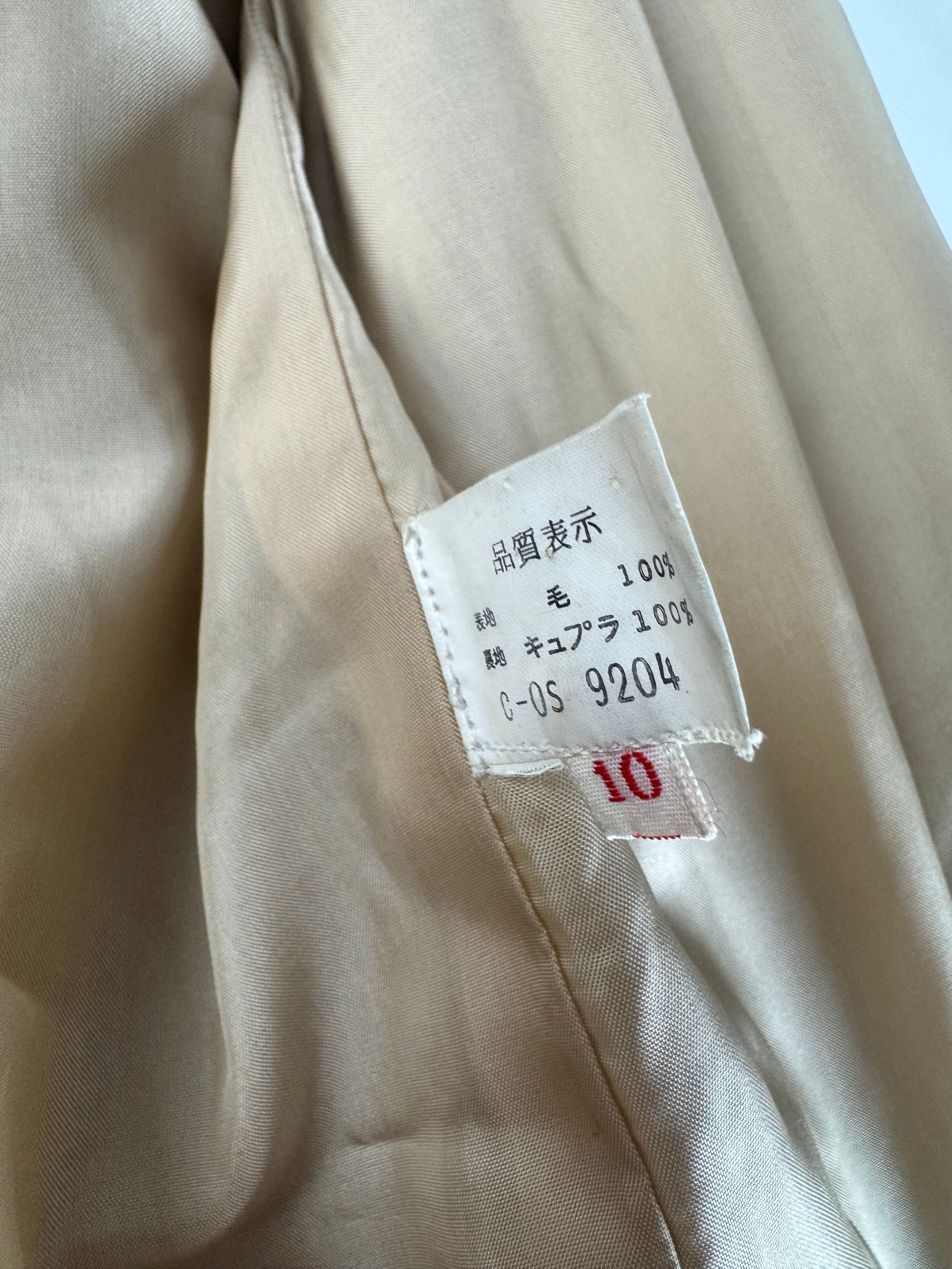Givenchy Vintage Lama Hair Coat Beige M/L Size S / US 4 / IT 40 - 10 Thumbnail