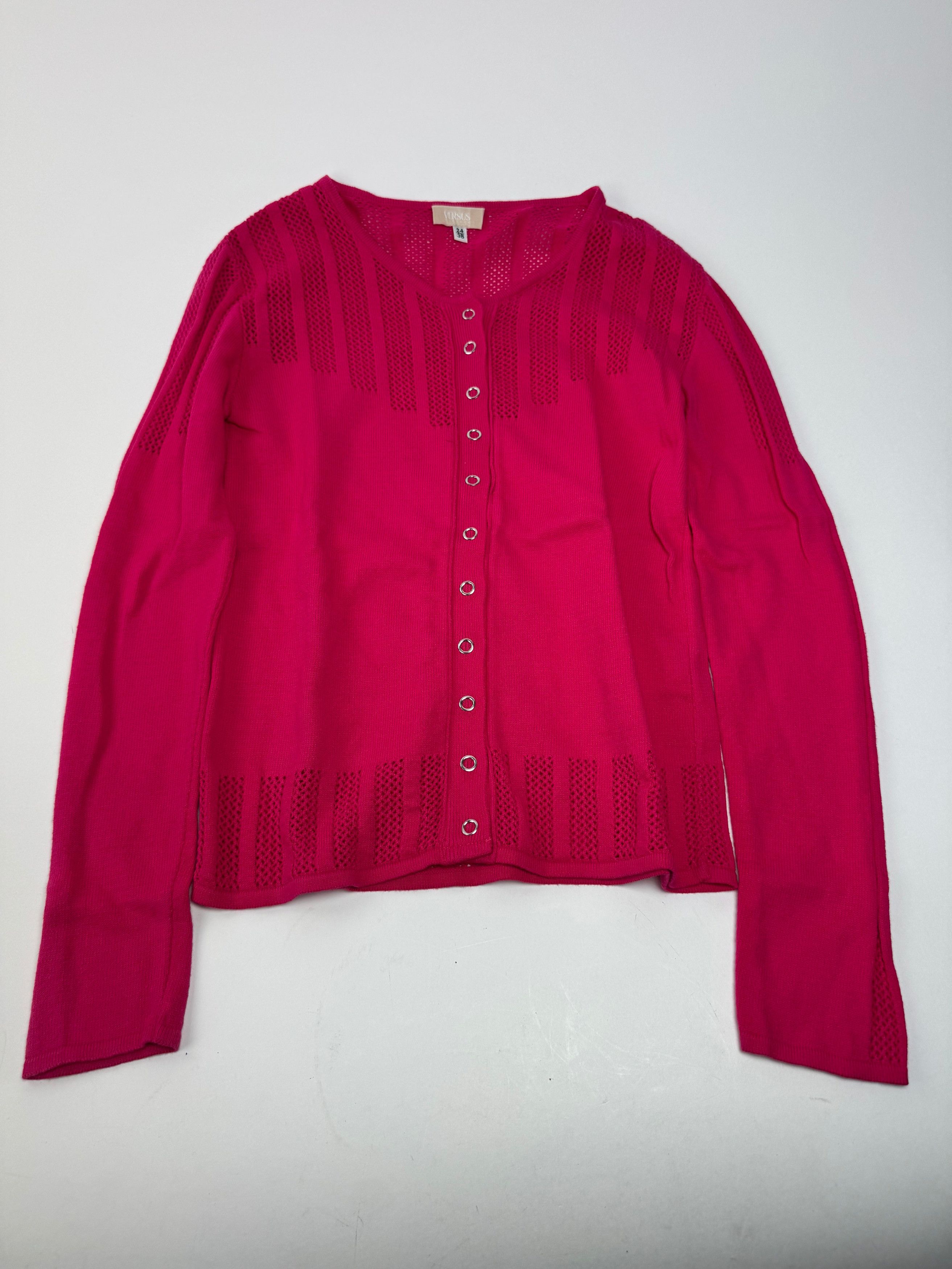 Versace Vintage Sweater Pink M Size M / US 6-8 / IT 42-44 - 5 Thumbnail