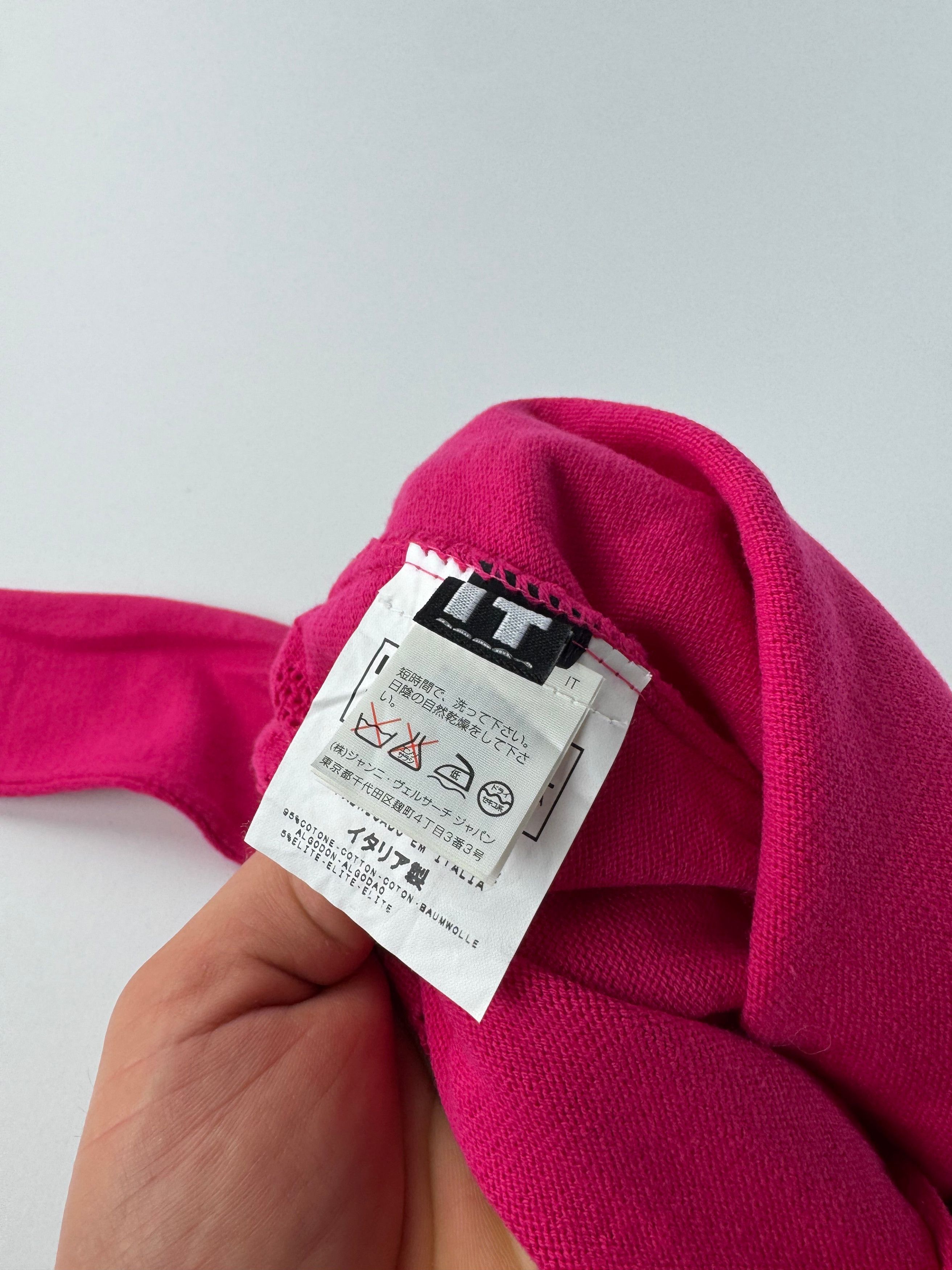 Versace Vintage Sweater Pink M Size M / US 6-8 / IT 42-44 - 8 Thumbnail