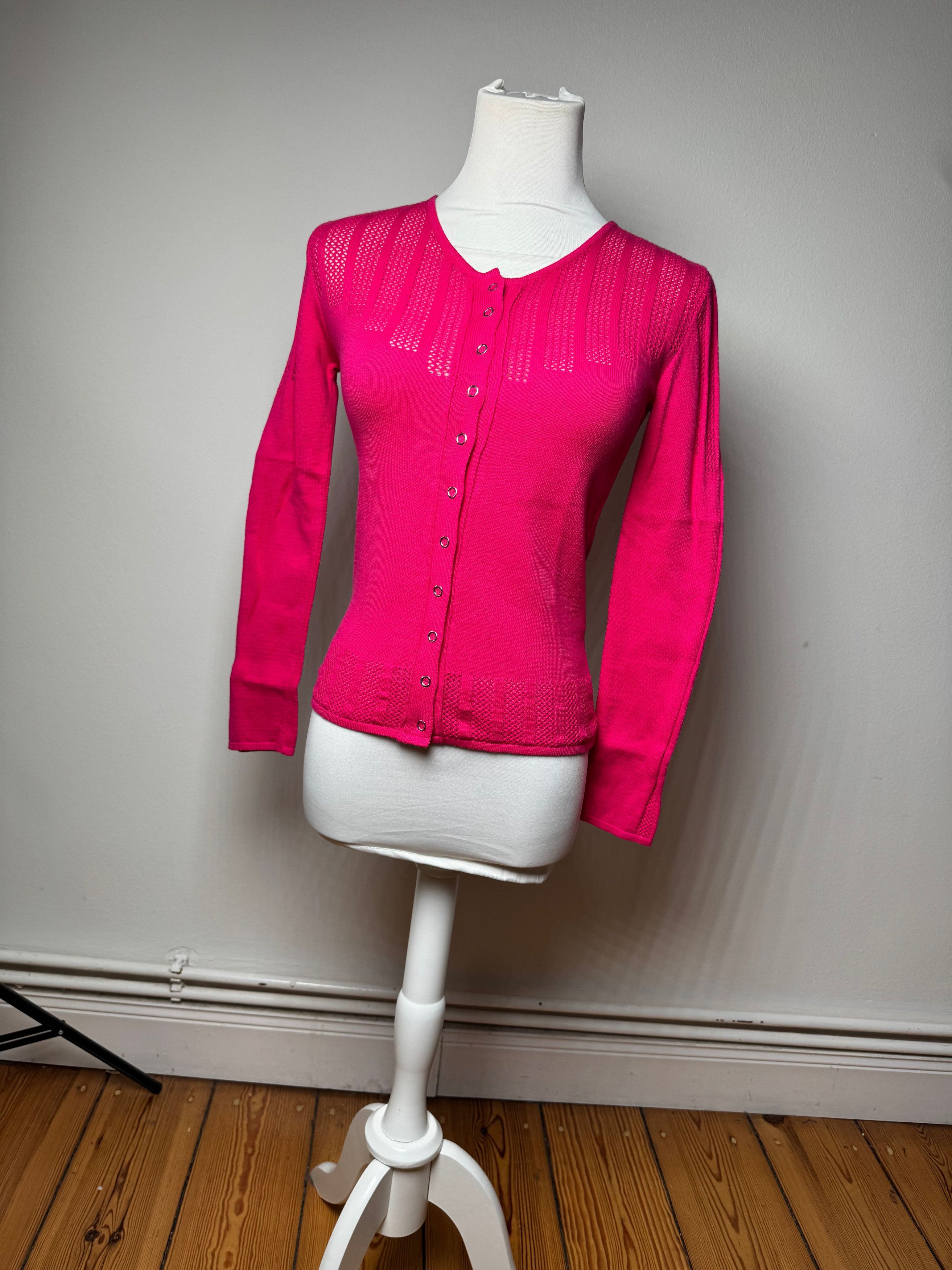 Versace Vintage Sweater Pink M Size M / US 6-8 / IT 42-44 - 2 Thumbnail