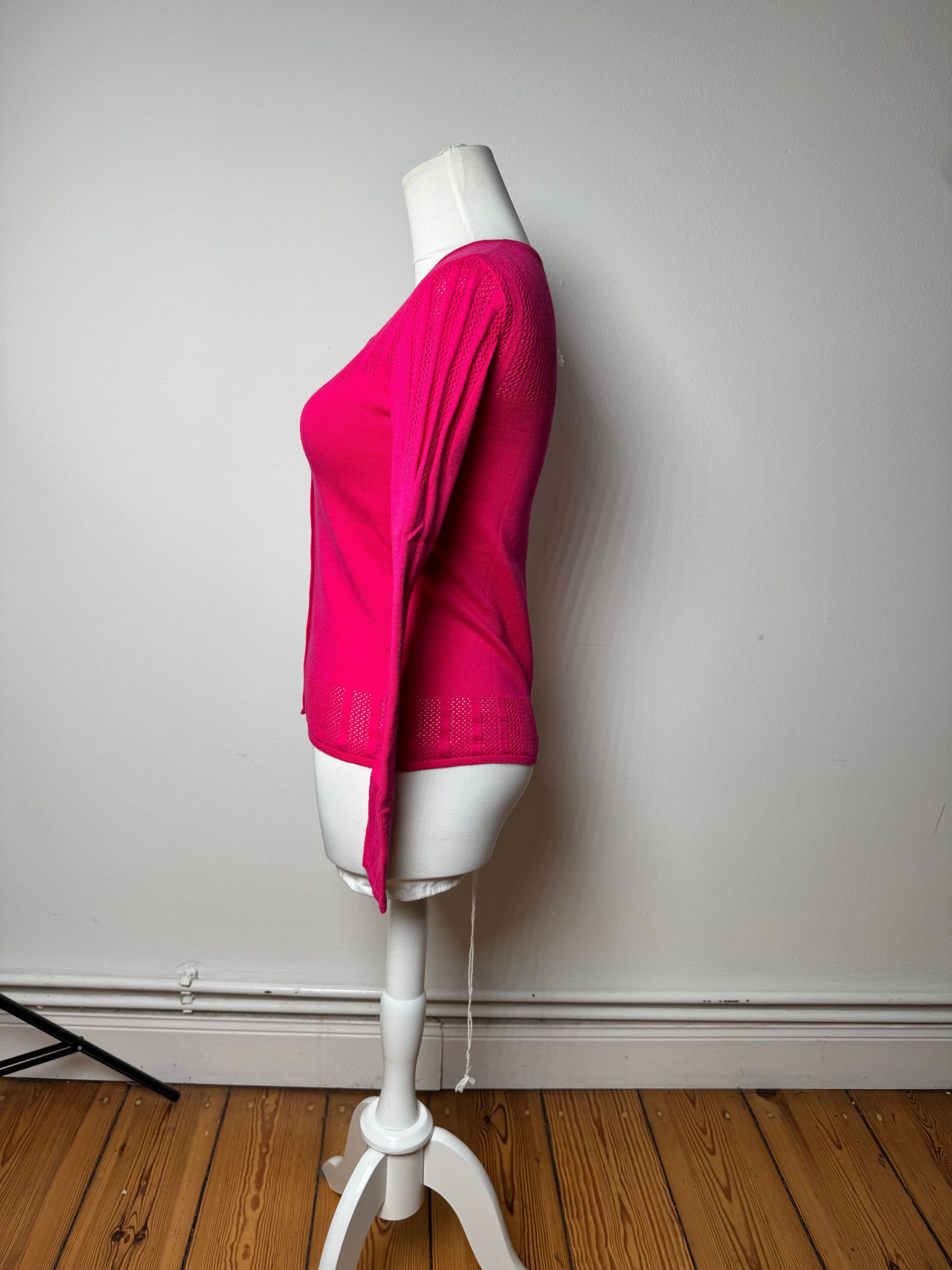Versace Vintage Sweater Pink M Size M / US 6-8 / IT 42-44 - 3 Thumbnail