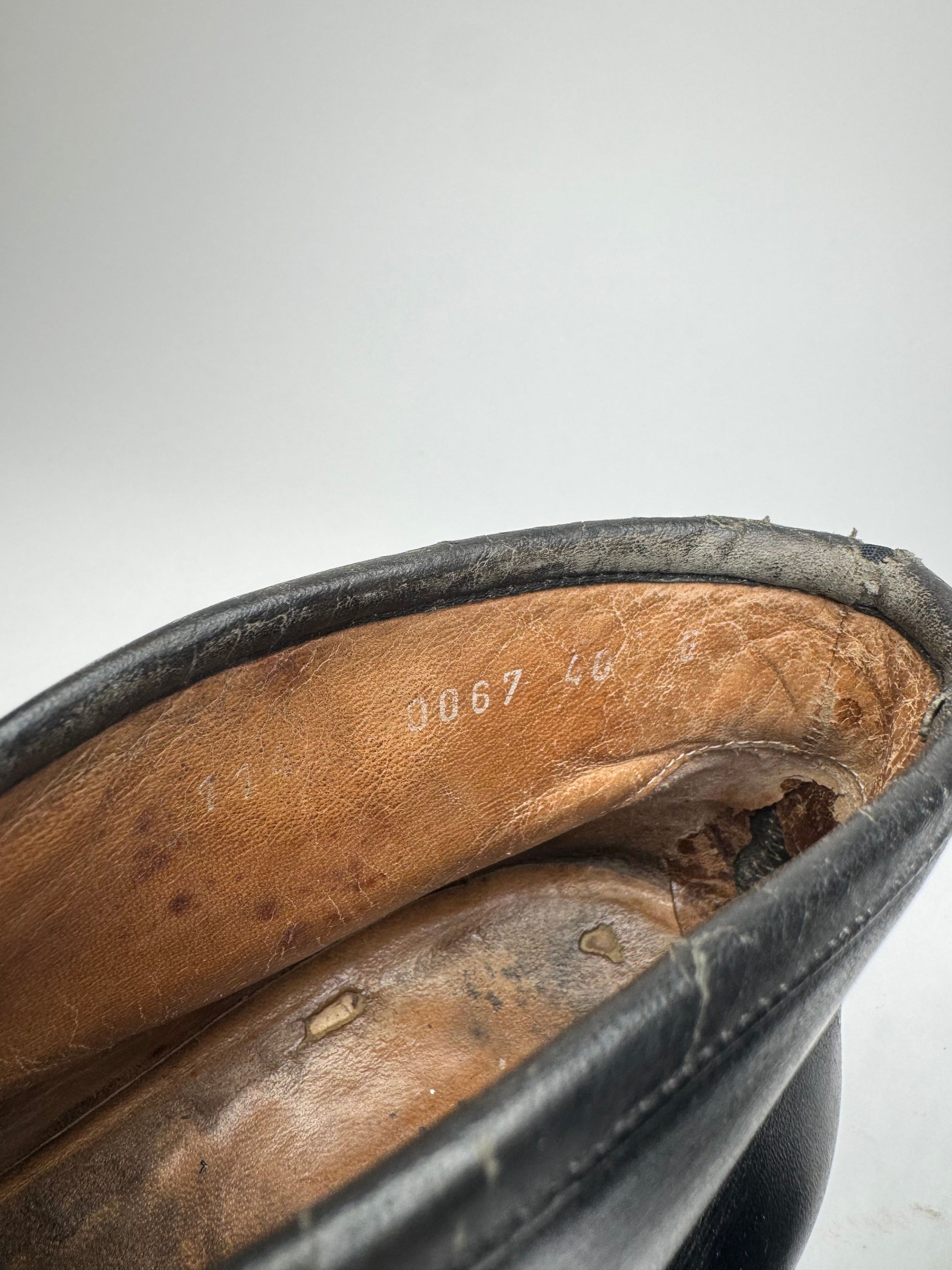 Gucci Vintage Horsebit Leather Boots Black EU39 Size US 9 / IT 39 - 3 Thumbnail