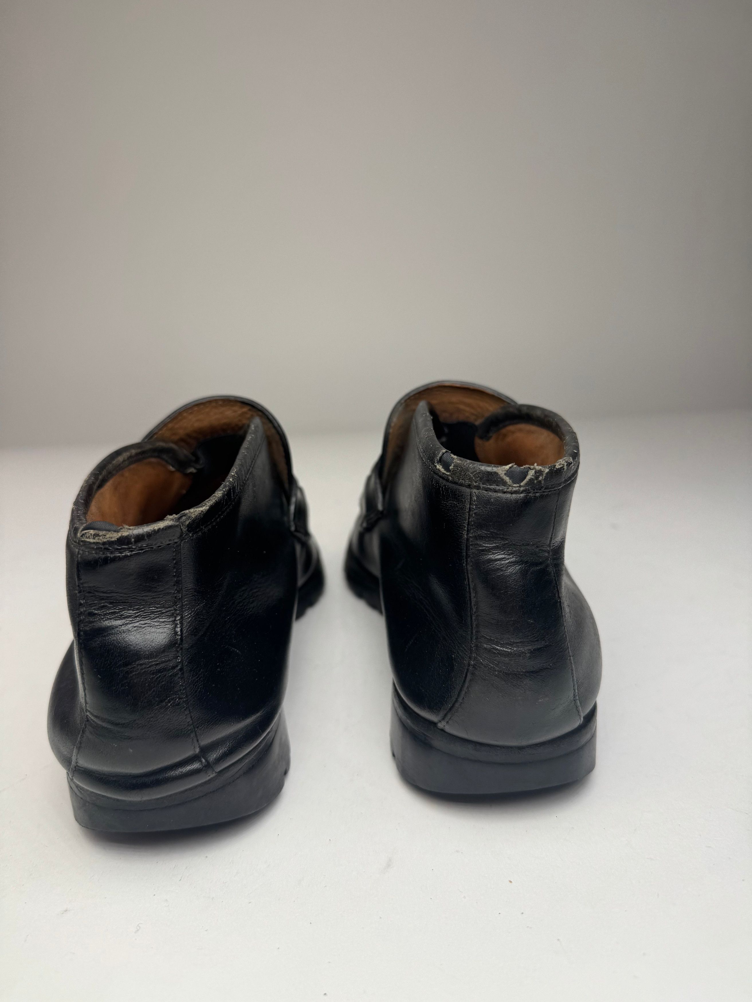 Gucci Vintage Horsebit Leather Boots Black EU39 Size US 9 / IT 39 - 7 Thumbnail