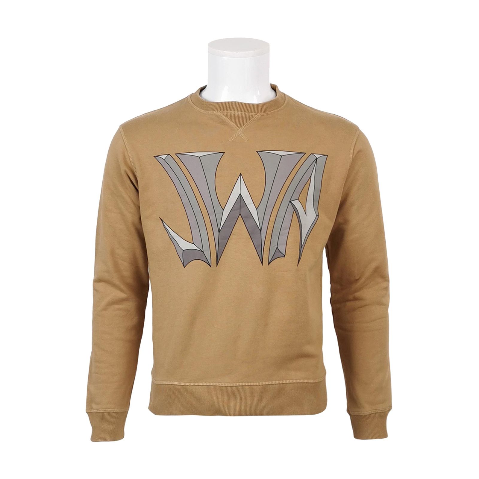 JW Anderson J.W.Anderson XS Cotton-Ramie Logo Long-Sleeve Sweatshirt Size US XS / EU 42 / 0 - 2 Thumbnail