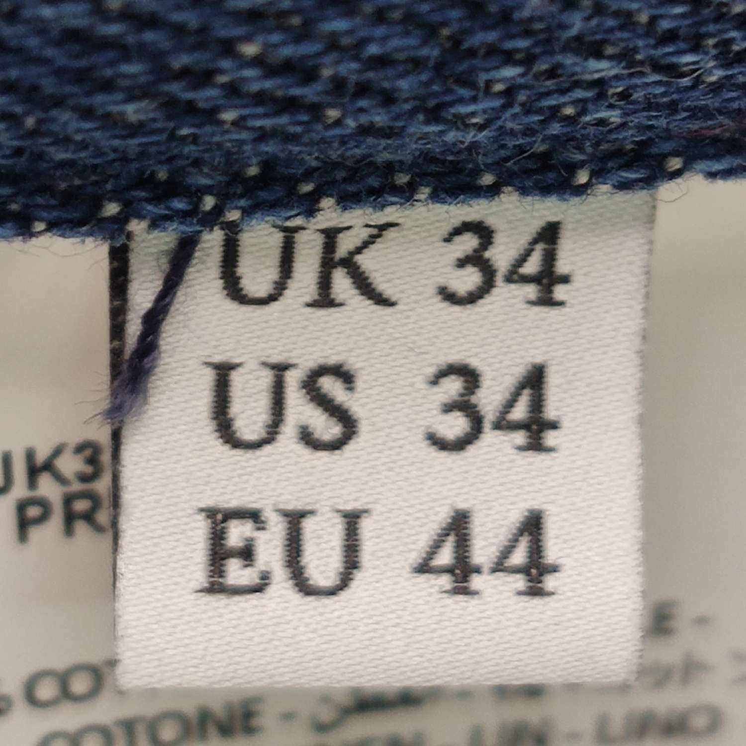 JW Anderson J.W.Anderson XS Cotton Colorblock Logo Denim Jacket Size US XS / EU 42 / 0 - 12 Thumbnail