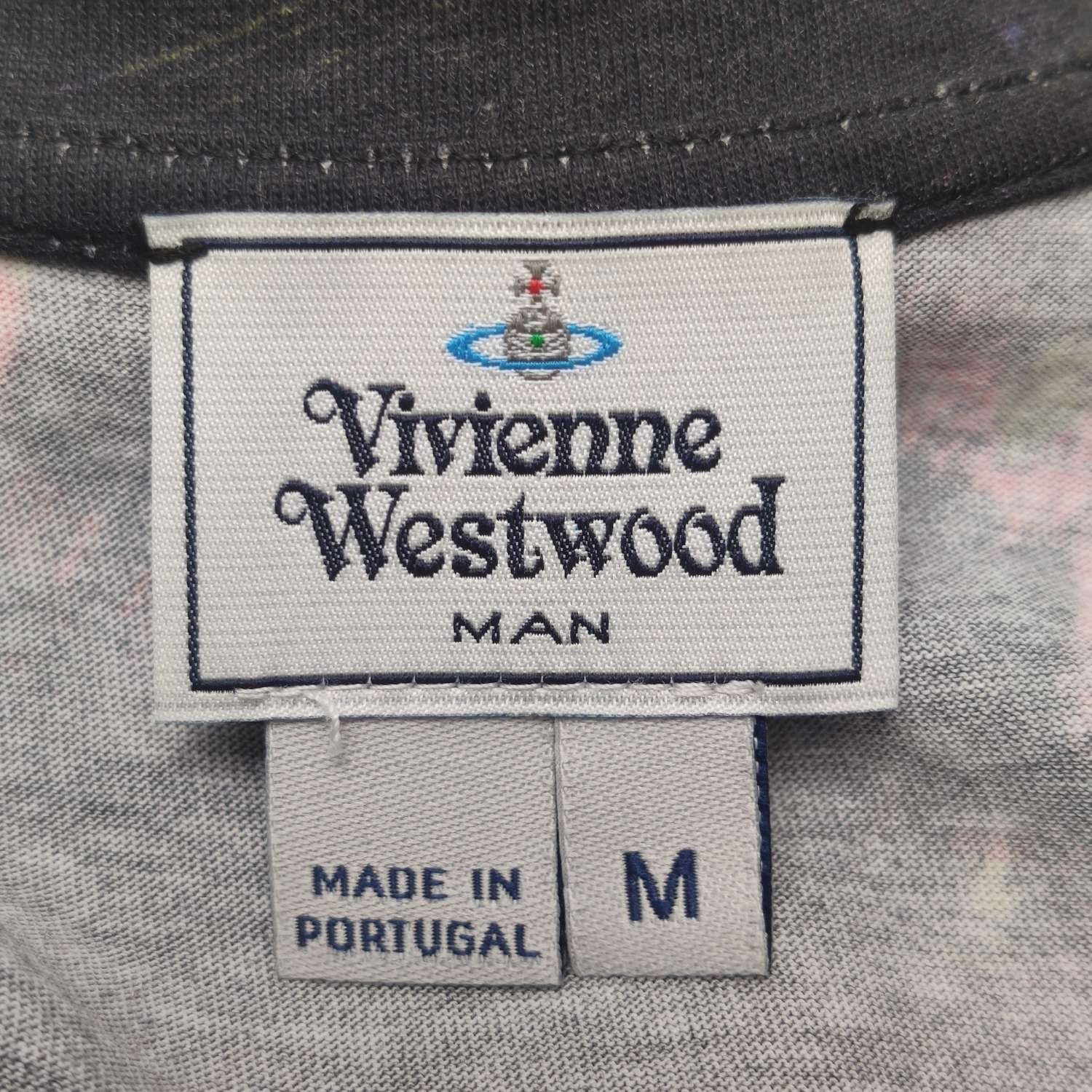Vivienne Westwood Vivienne Westwood M Cotton Colorblock Logo T-Shirt Size US M / EU 48-50 / 2 - 7 Thumbnail
