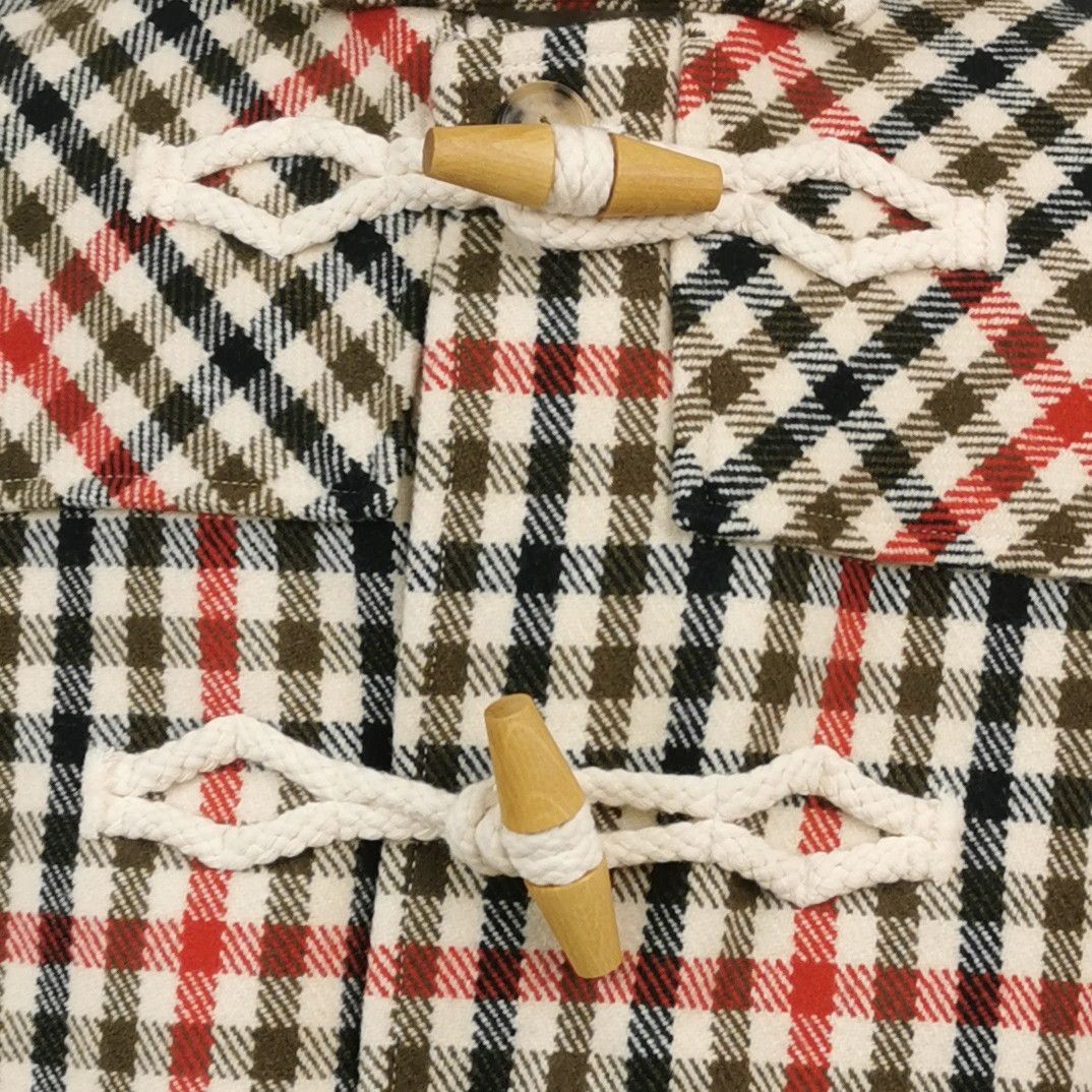 JW Anderson J.W.Anderson Checkered Toggle Hooded Coat Size US L / EU 52-54 / 3 - 5 Thumbnail