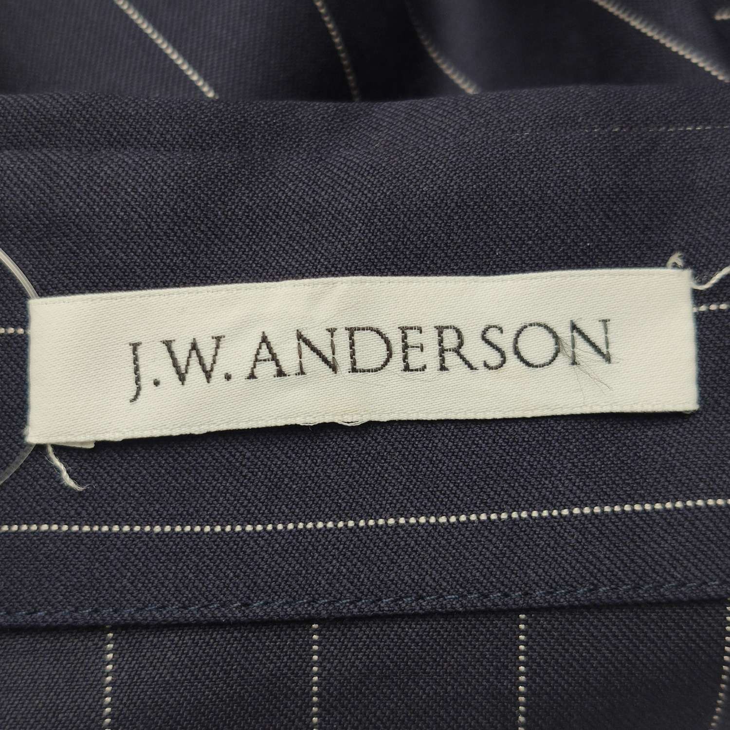 JW Anderson J.W.Anderson Wool Striped Wrap Tailored Pants Size US 30 / EU 46 - 8 Thumbnail