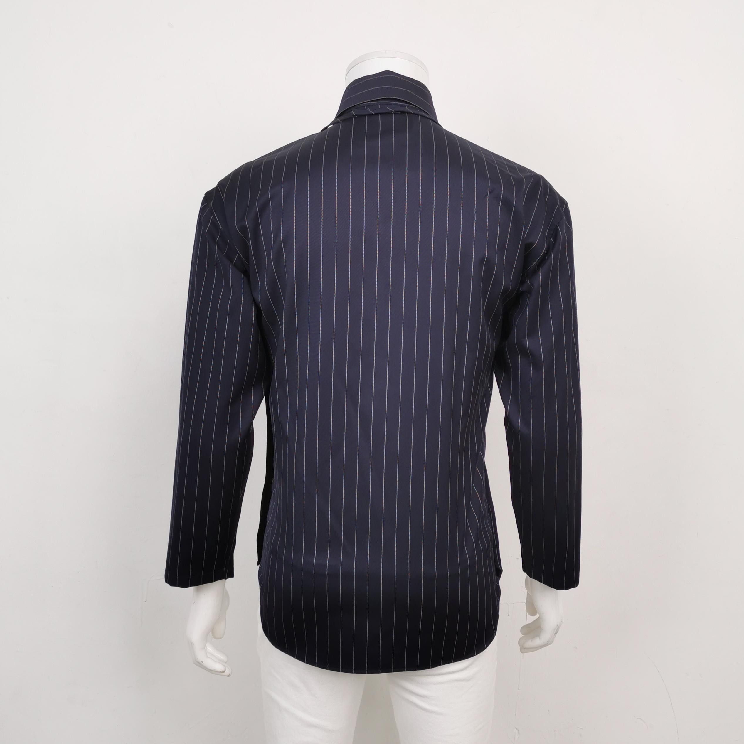 JW Anderson J.W.Anderson Wool Striped Wrap Tailored Pants Size US 30 / EU 46 - 3 Thumbnail
