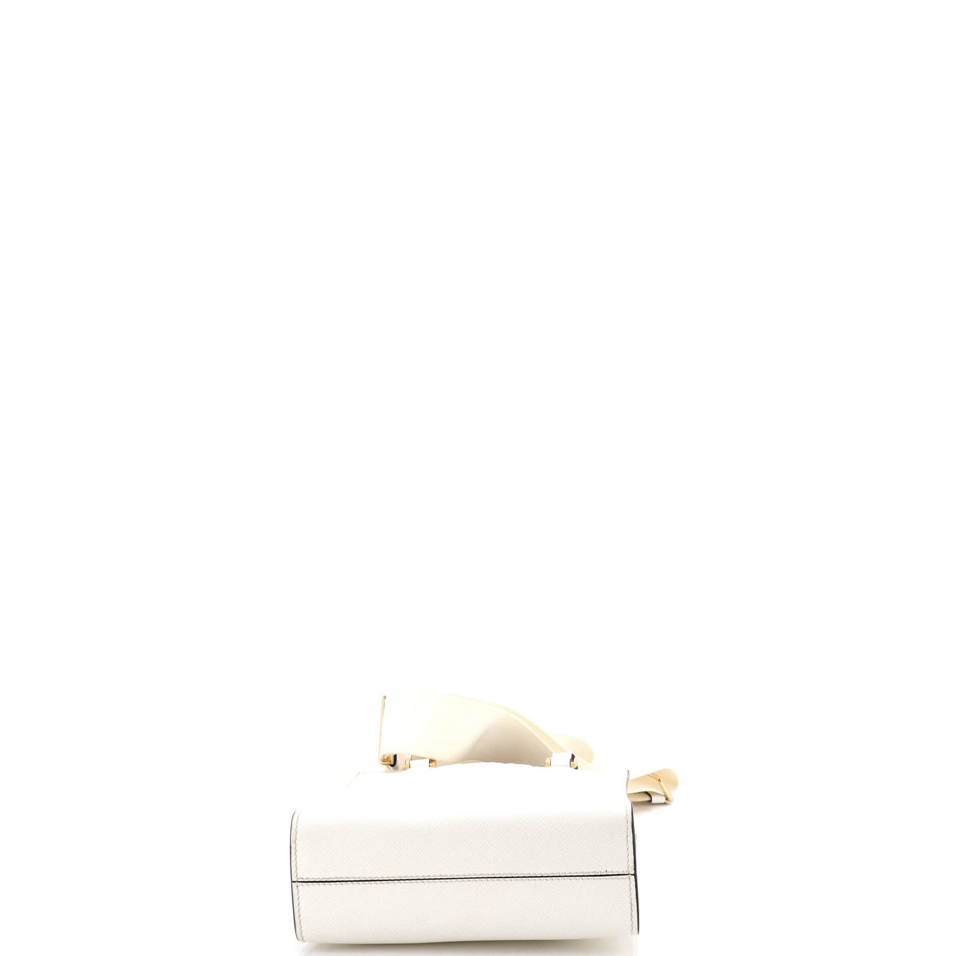 Prada Lux Embossed Logo Tote Size ONE SIZE - 4 Thumbnail