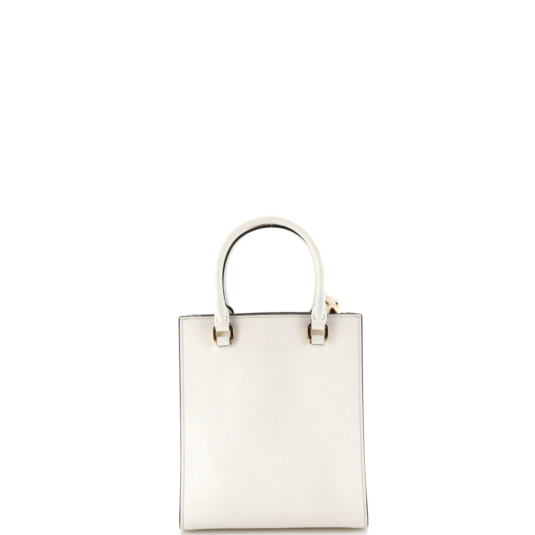 Prada Lux Embossed Logo Tote Size ONE SIZE - 3 Thumbnail