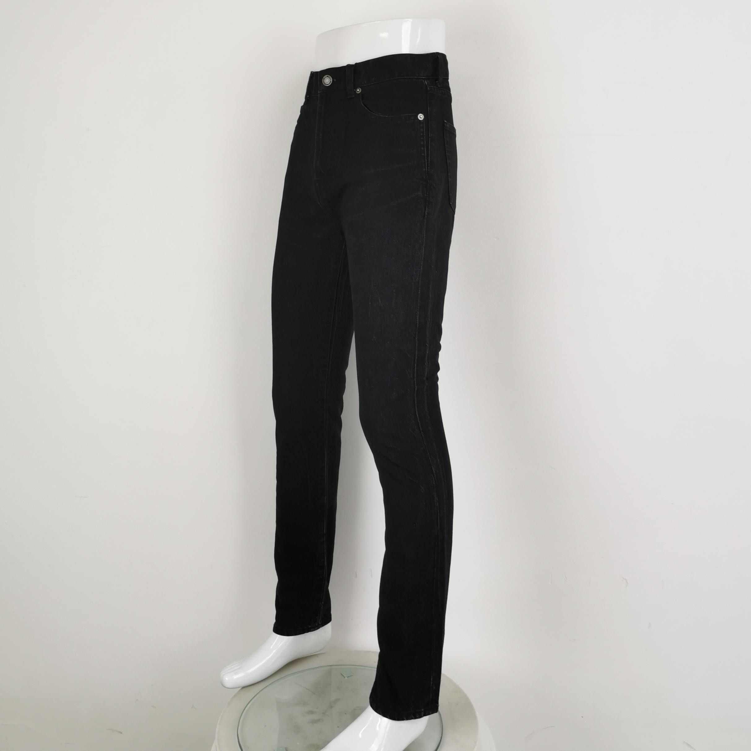 Maison Margiela Maison Margiela Black Slim Jeans S Size US 28 / EU 44 - 4 Thumbnail