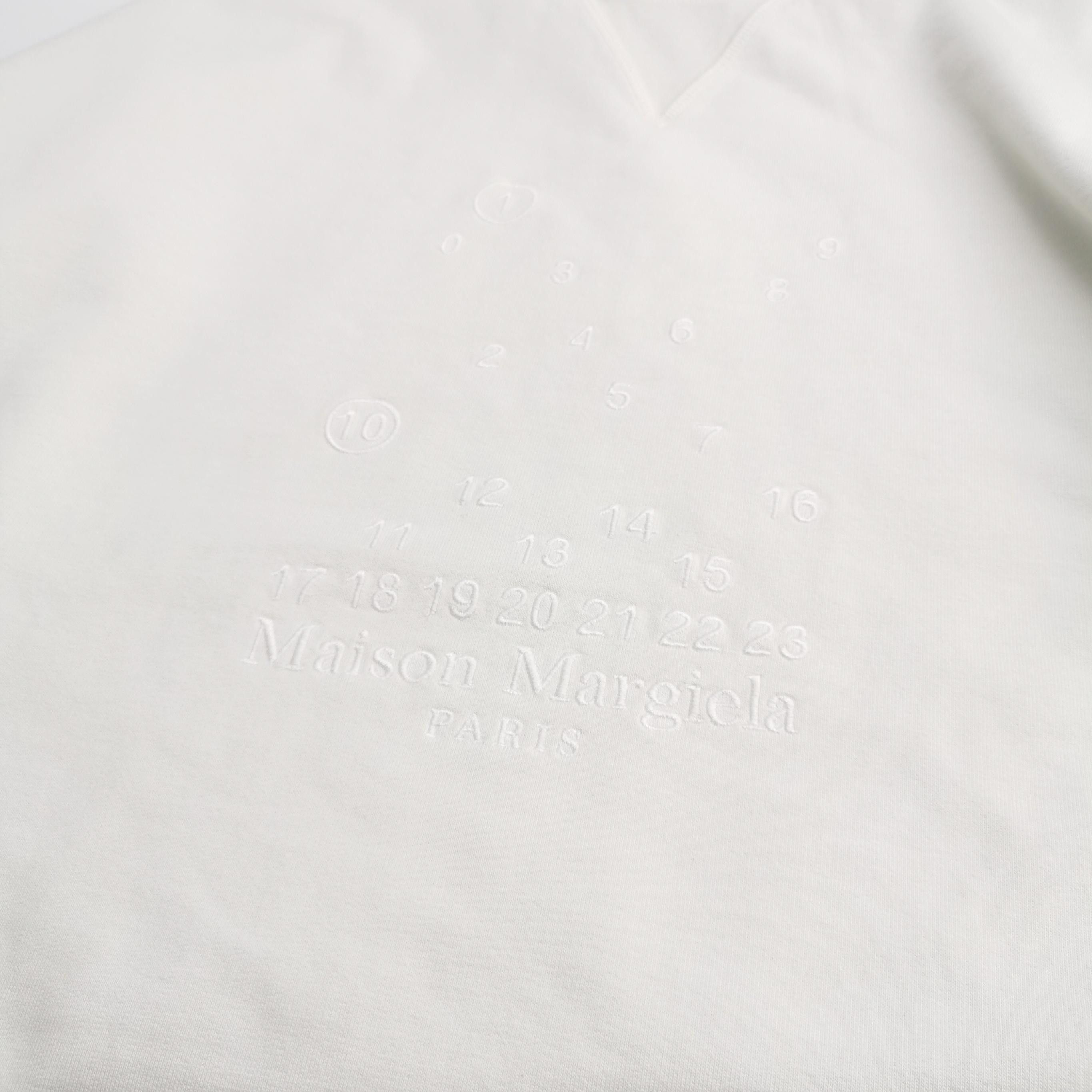 Maison Margiela Maison Margiela XL Cotton Crewneck Logo Sweatshirt Size US XL / EU 56 / 4 - 10 Thumbnail
