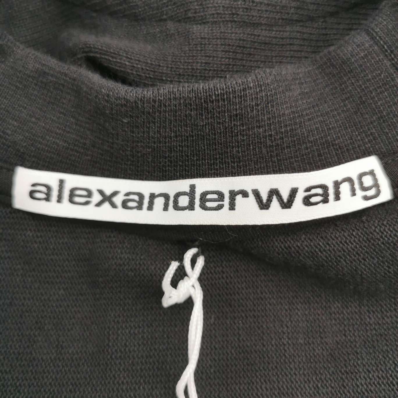 Alexander Wang Alexander Wang XS Logo Short-Sleeve Cotton T-Shirt Size US XS / EU 42 / 0 - 10 Thumbnail