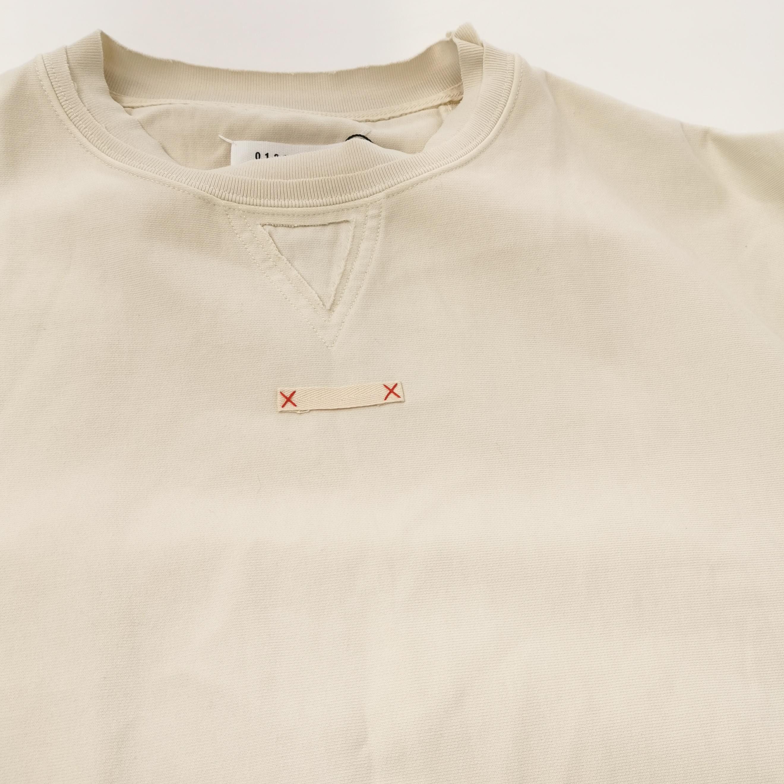 Maison Margiela Maison Margiela Cotton Crewneck Long-Sleeve Sweatshirt L Size US L / EU 52-54 / 3 - 6 Thumbnail